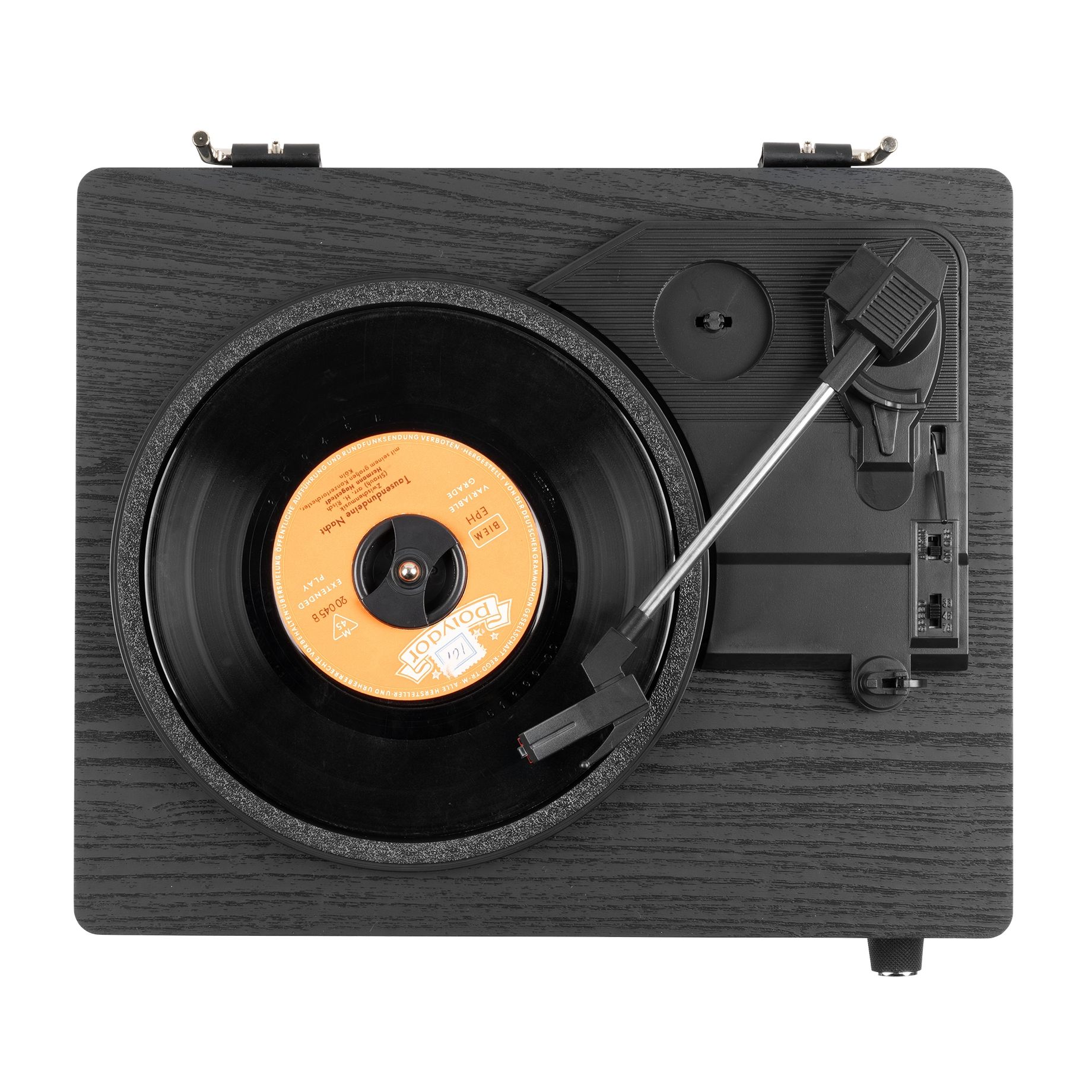 Irvine Record Player BT Black