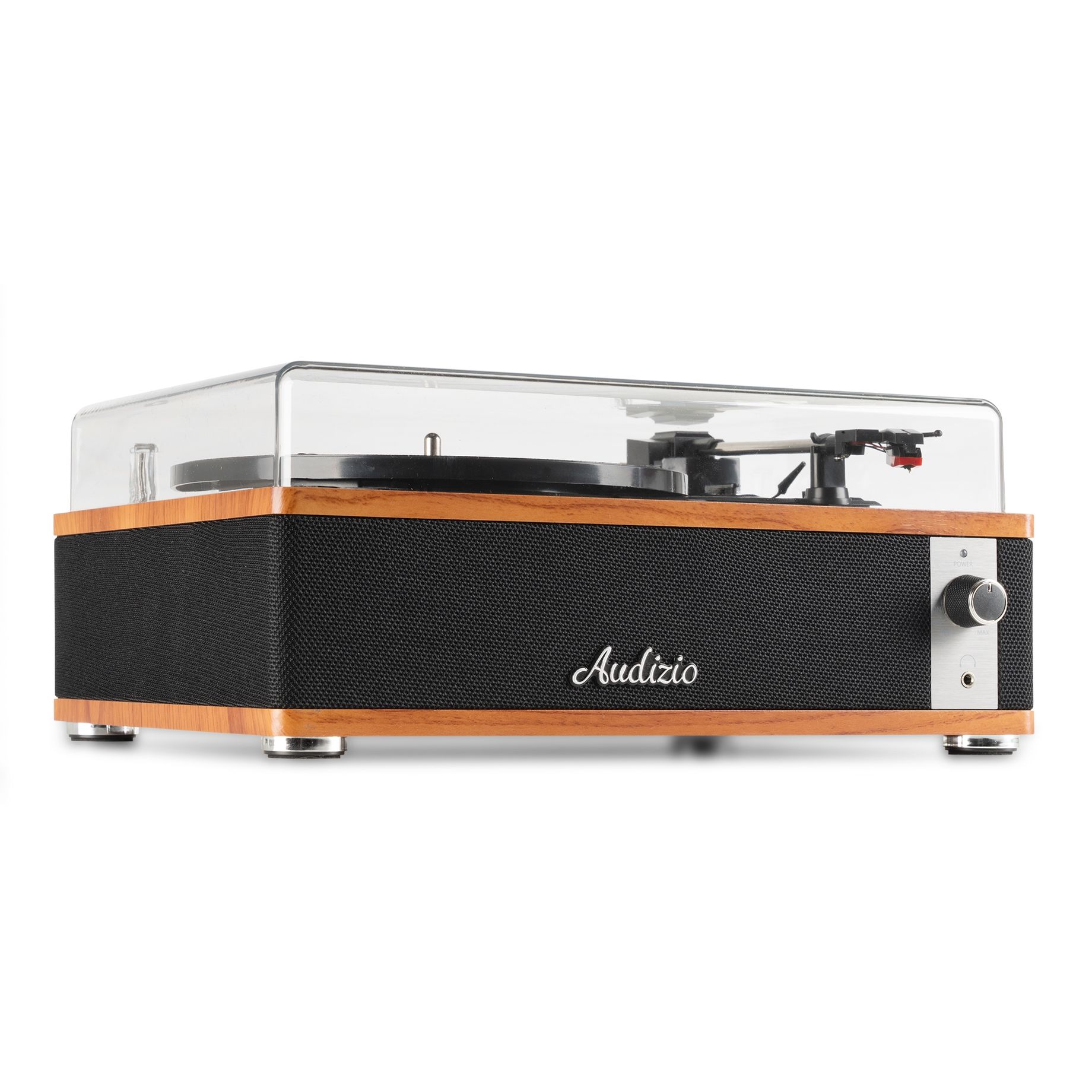 Irvine Record Player BT Dark Wood