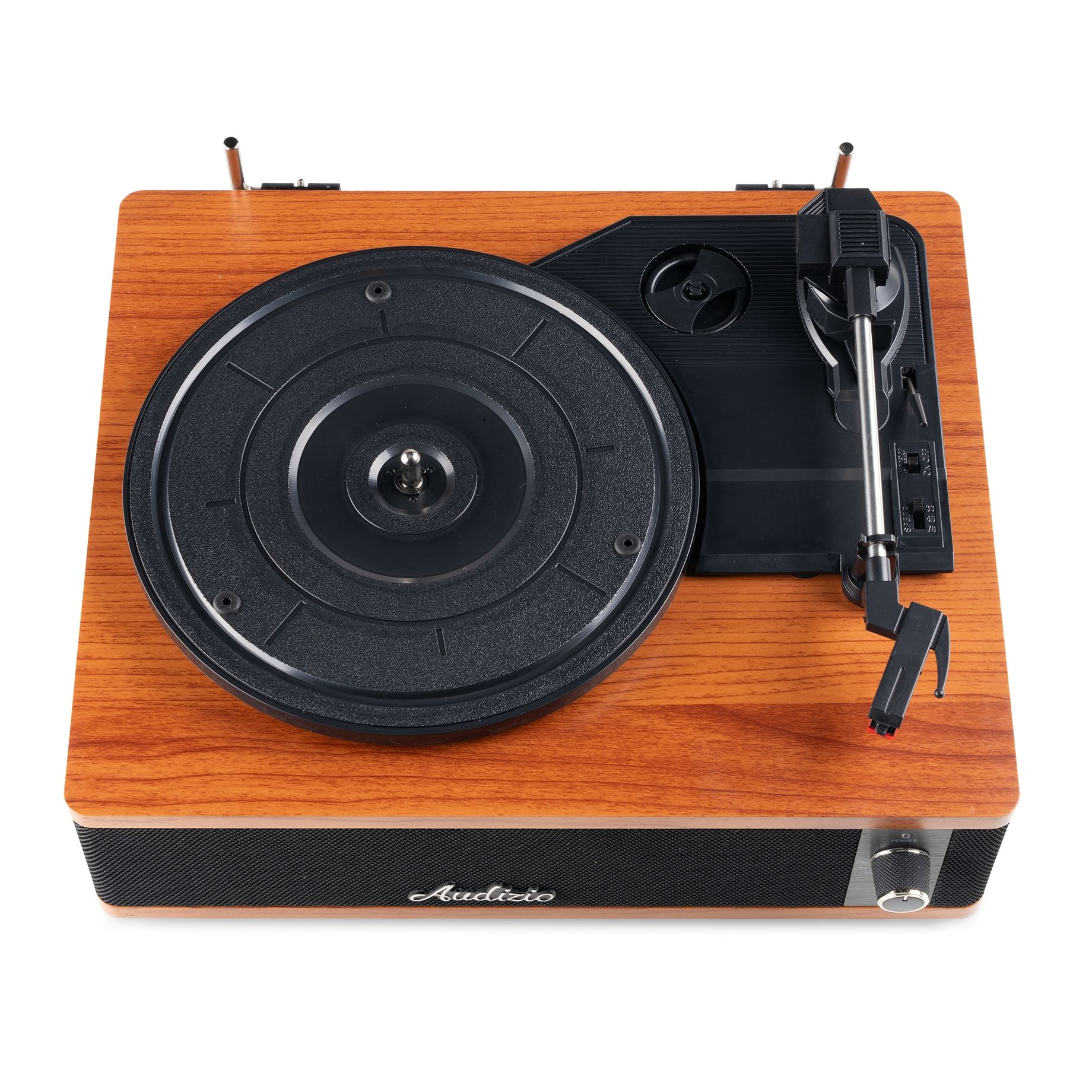Irvine Record Player BT Dark Wood