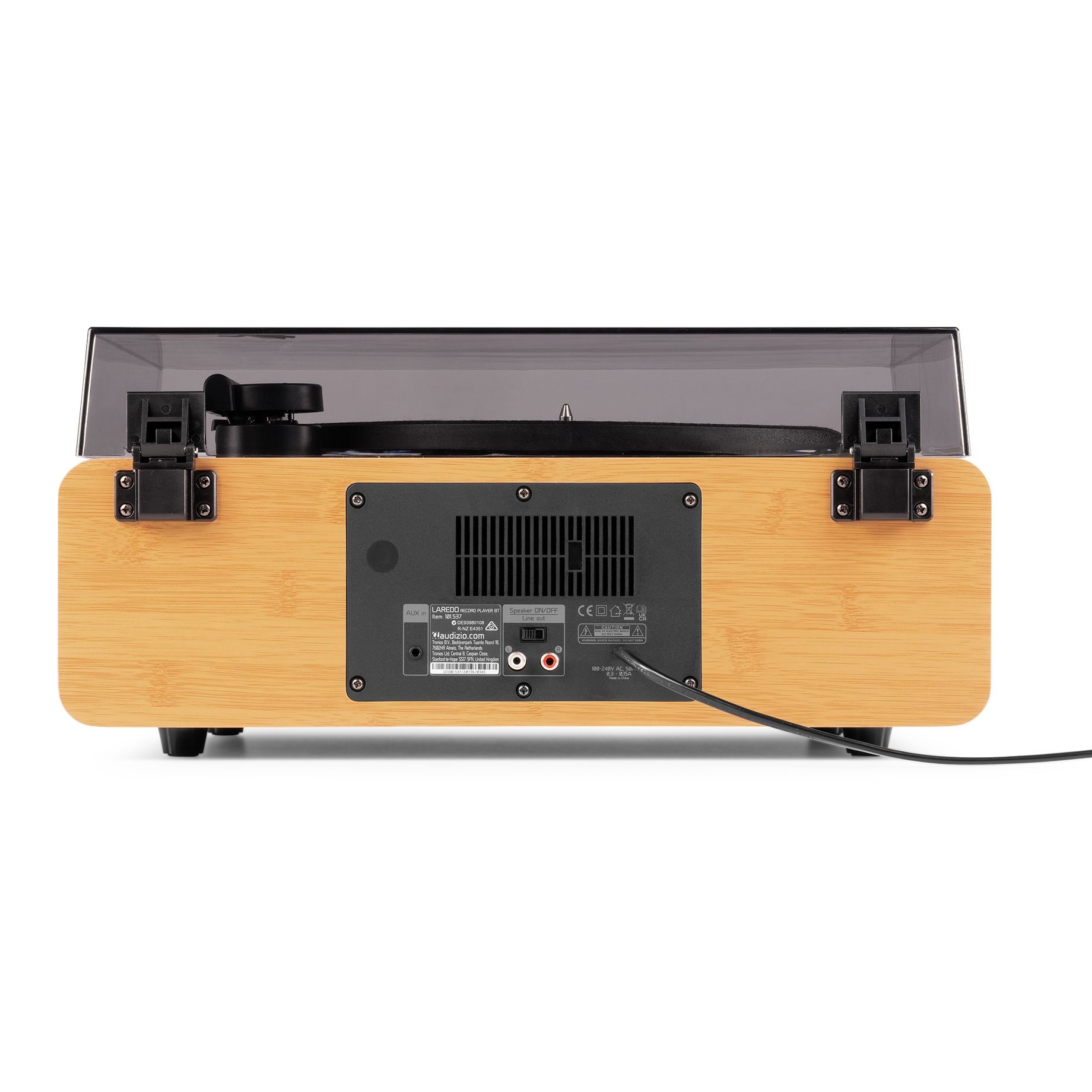 Laredo Premium Record Player Bamboo