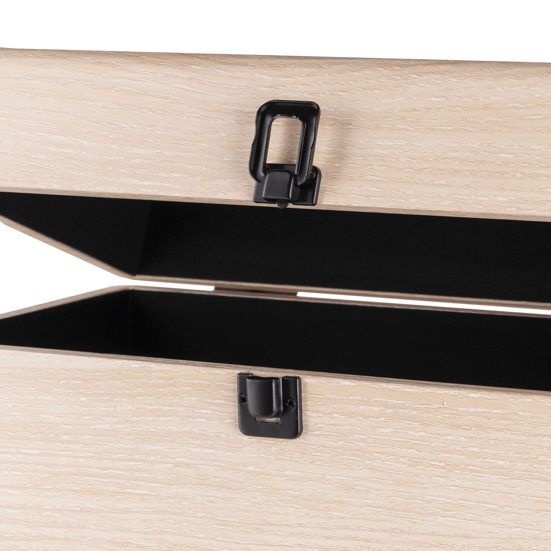 RC32 Vinyl Record Case Light Wood