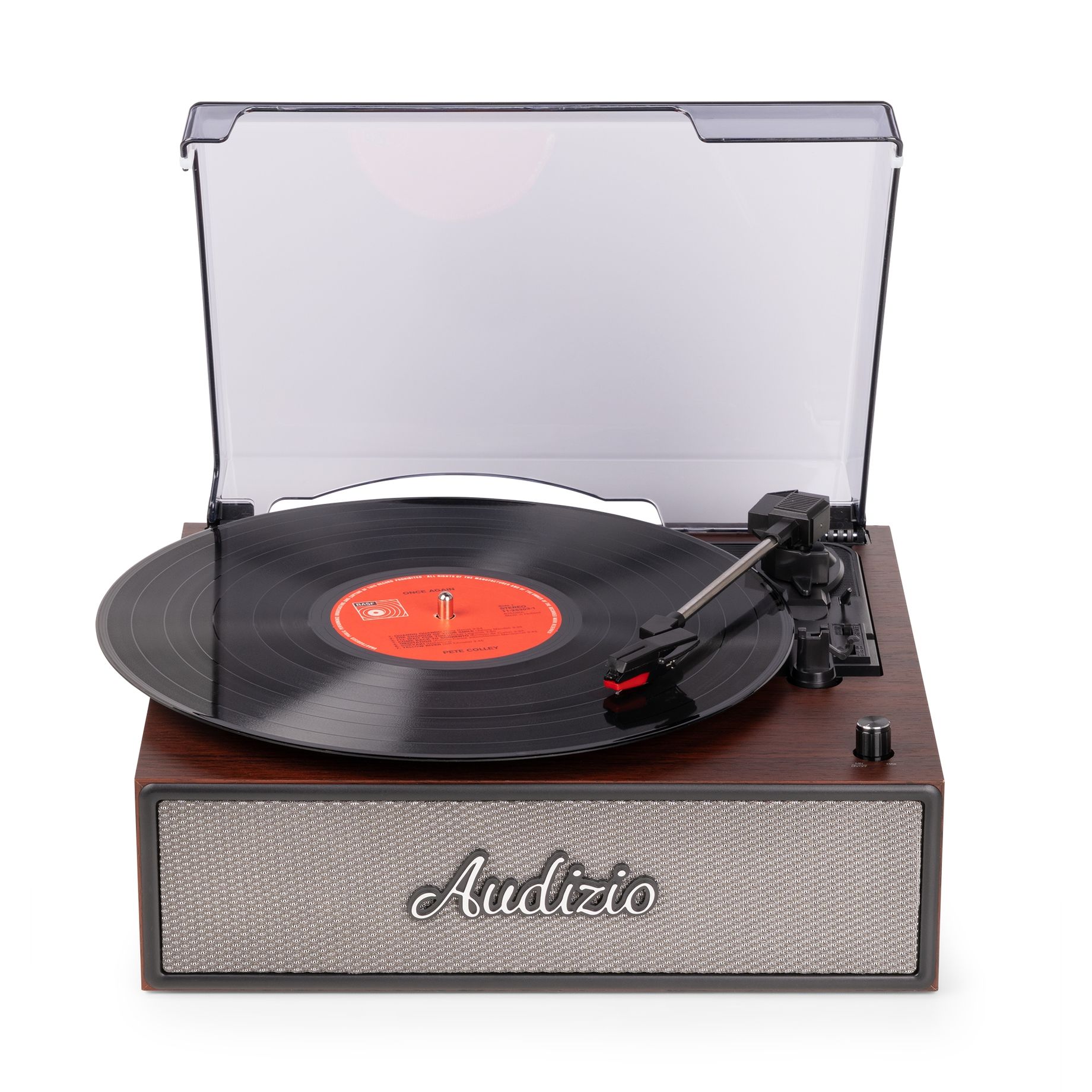 Reno Record Player Retro Wood