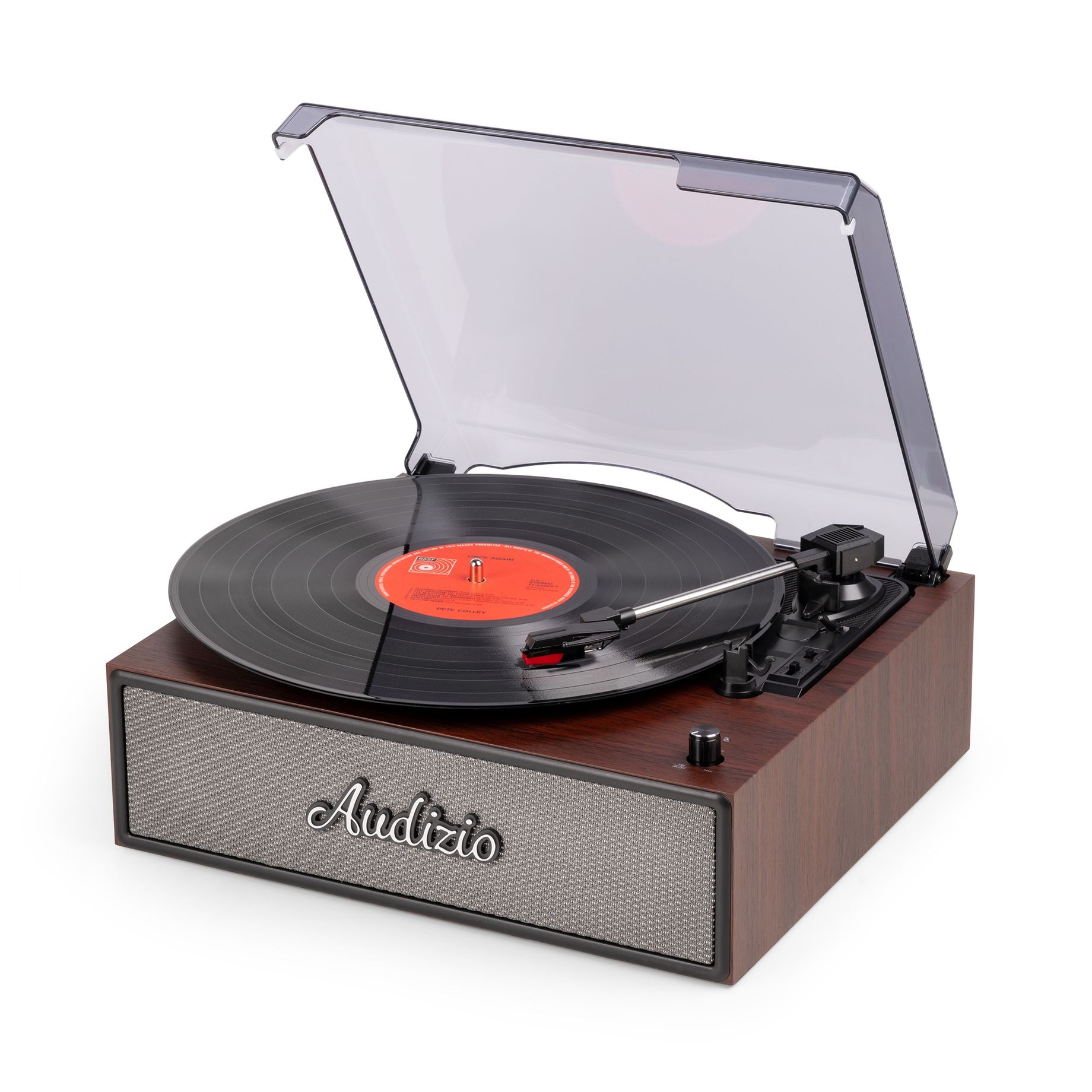 Reno Record Player Retro Wood