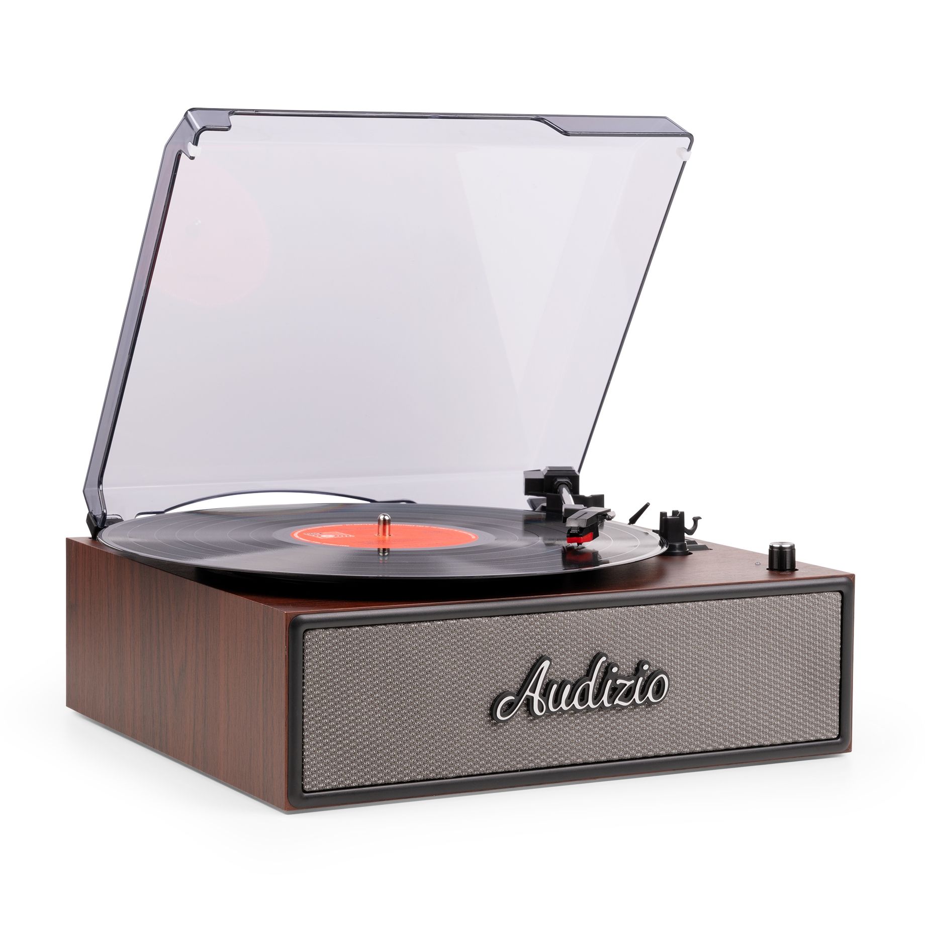 Reno Record Player Retro Wood