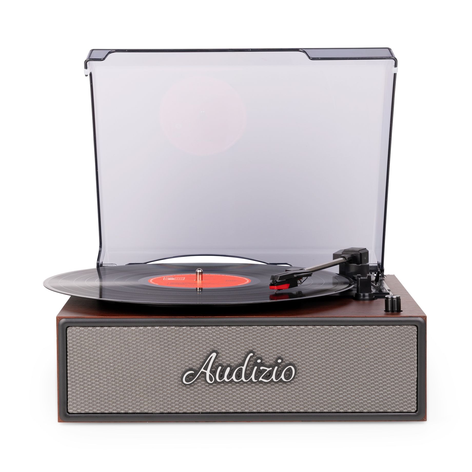 Reno Record Player Retro Wood