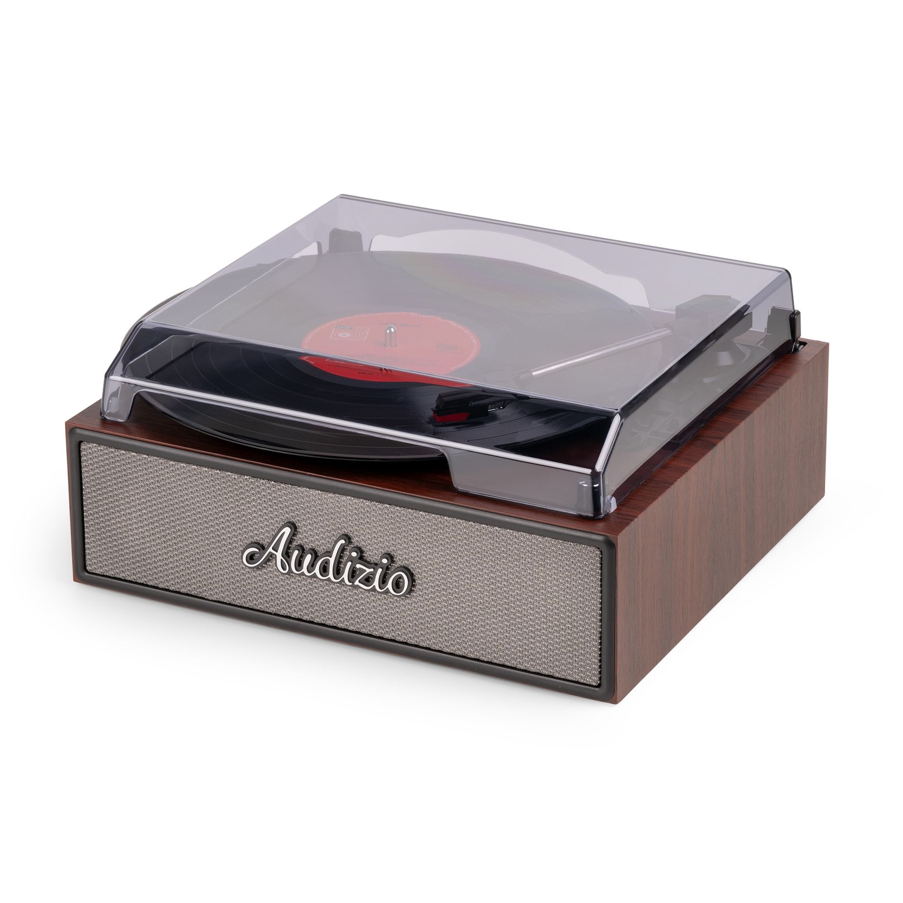 Reno Record Player Retro Wood
