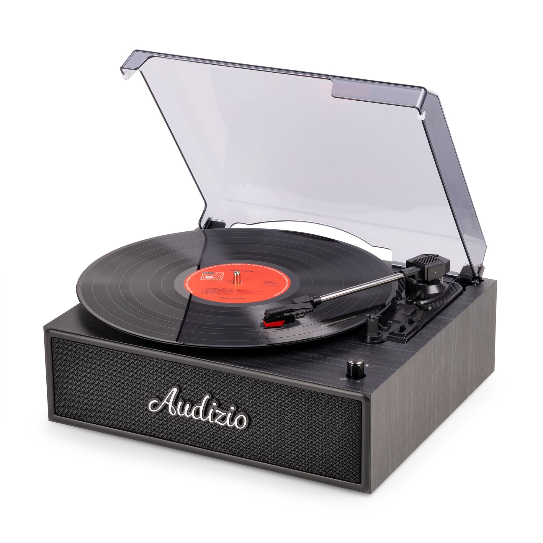 Reno Record Player Retro Black