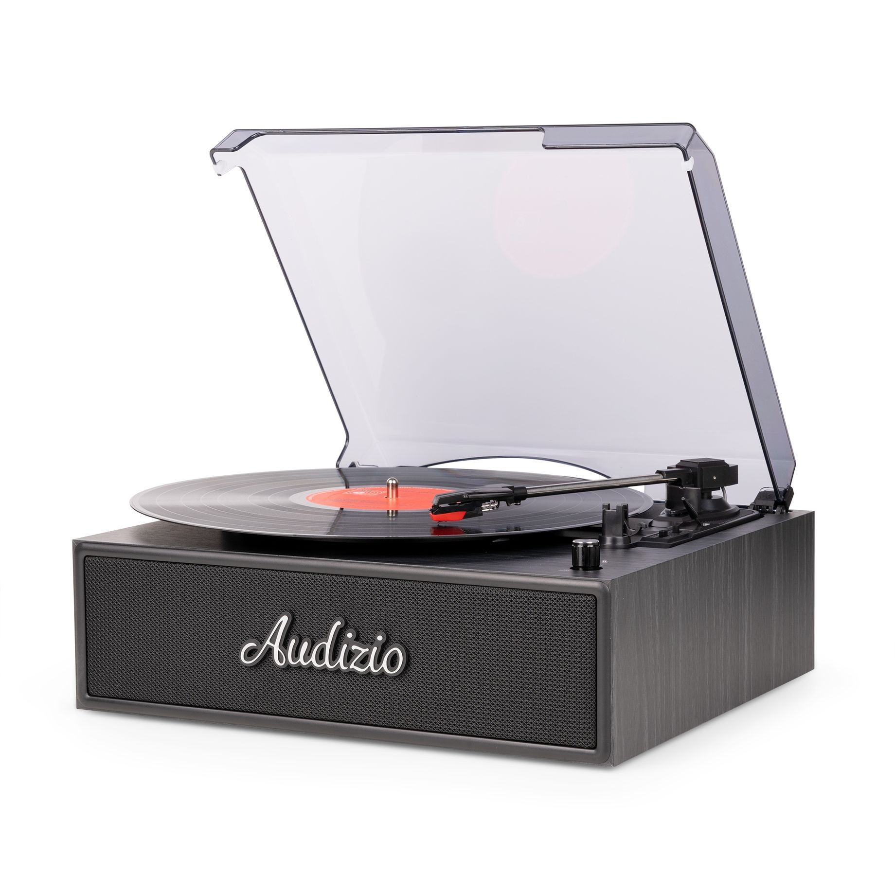 Reno Record Player Retro Black