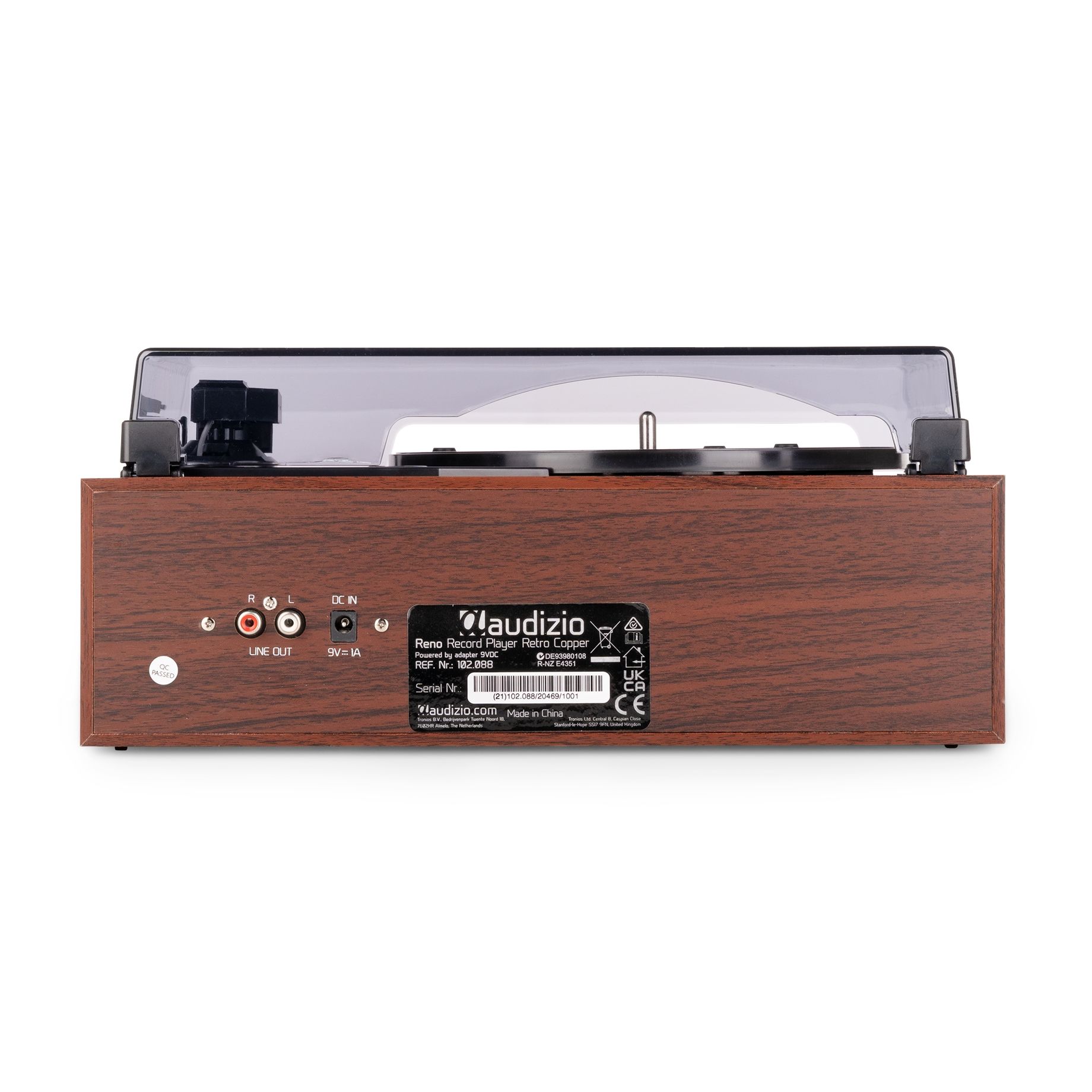 Reno Record Player Retro Copper