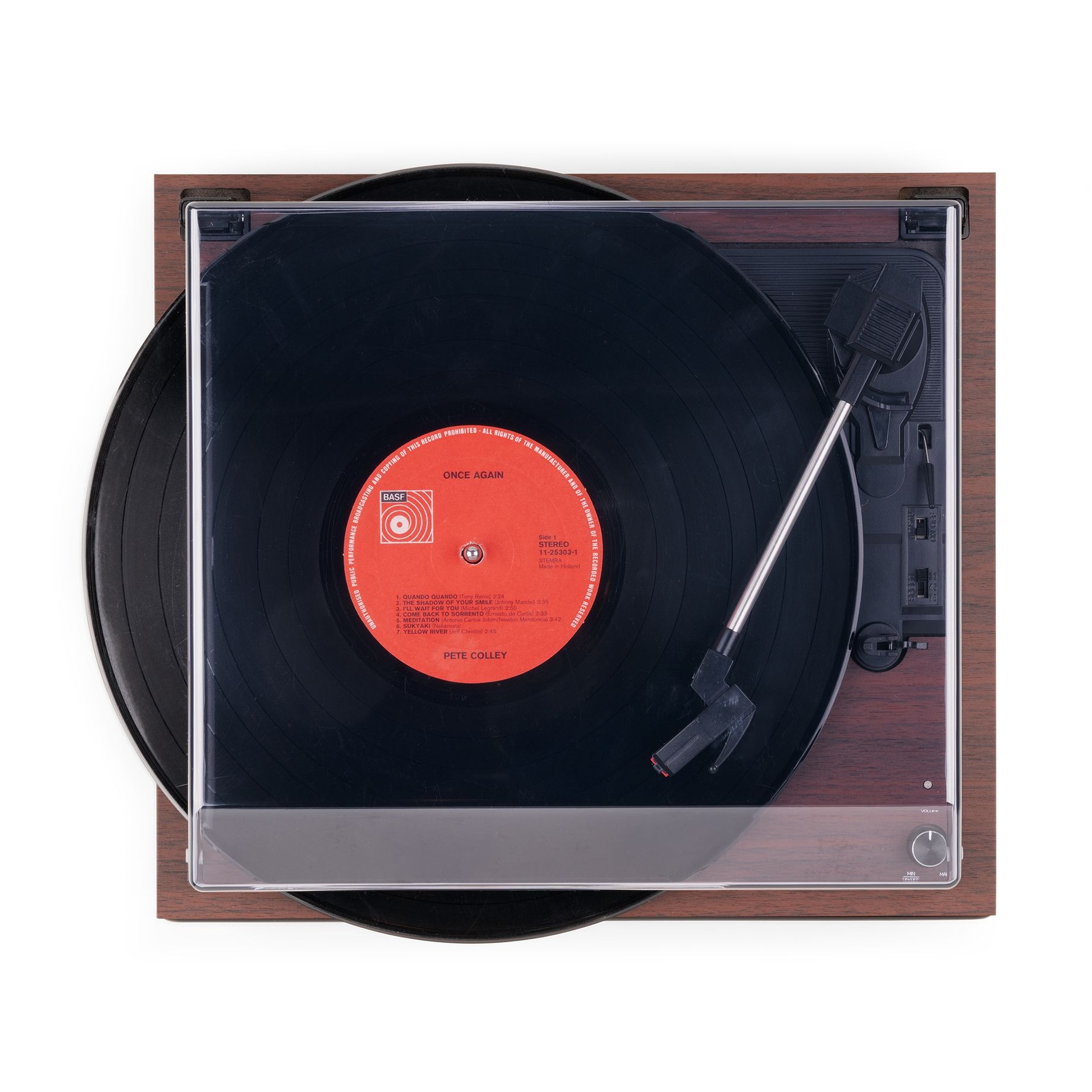 Reno Record Player Retro Copper