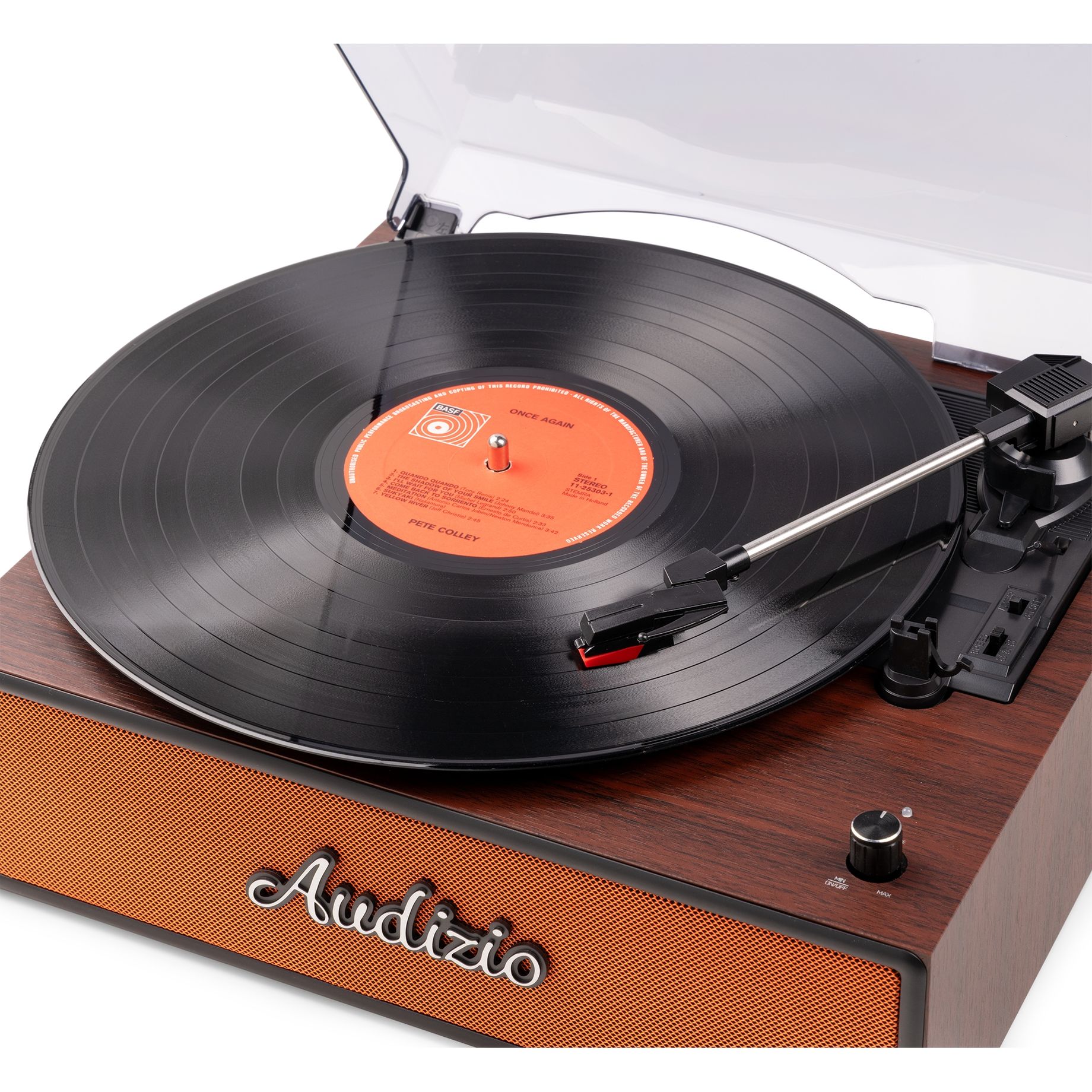 Reno Record Player Retro Copper