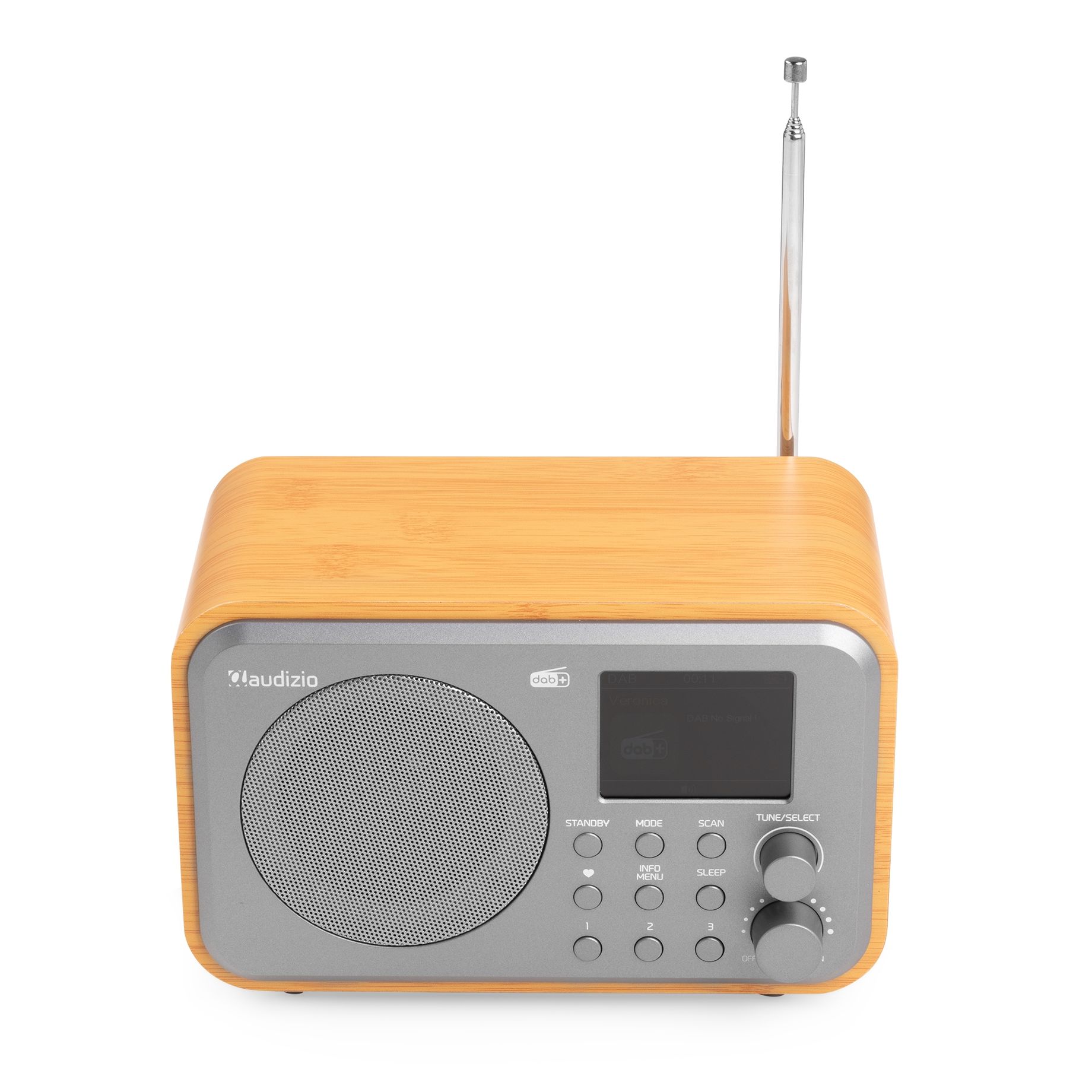 Milan DAB+ Radio with Battery Bamboo