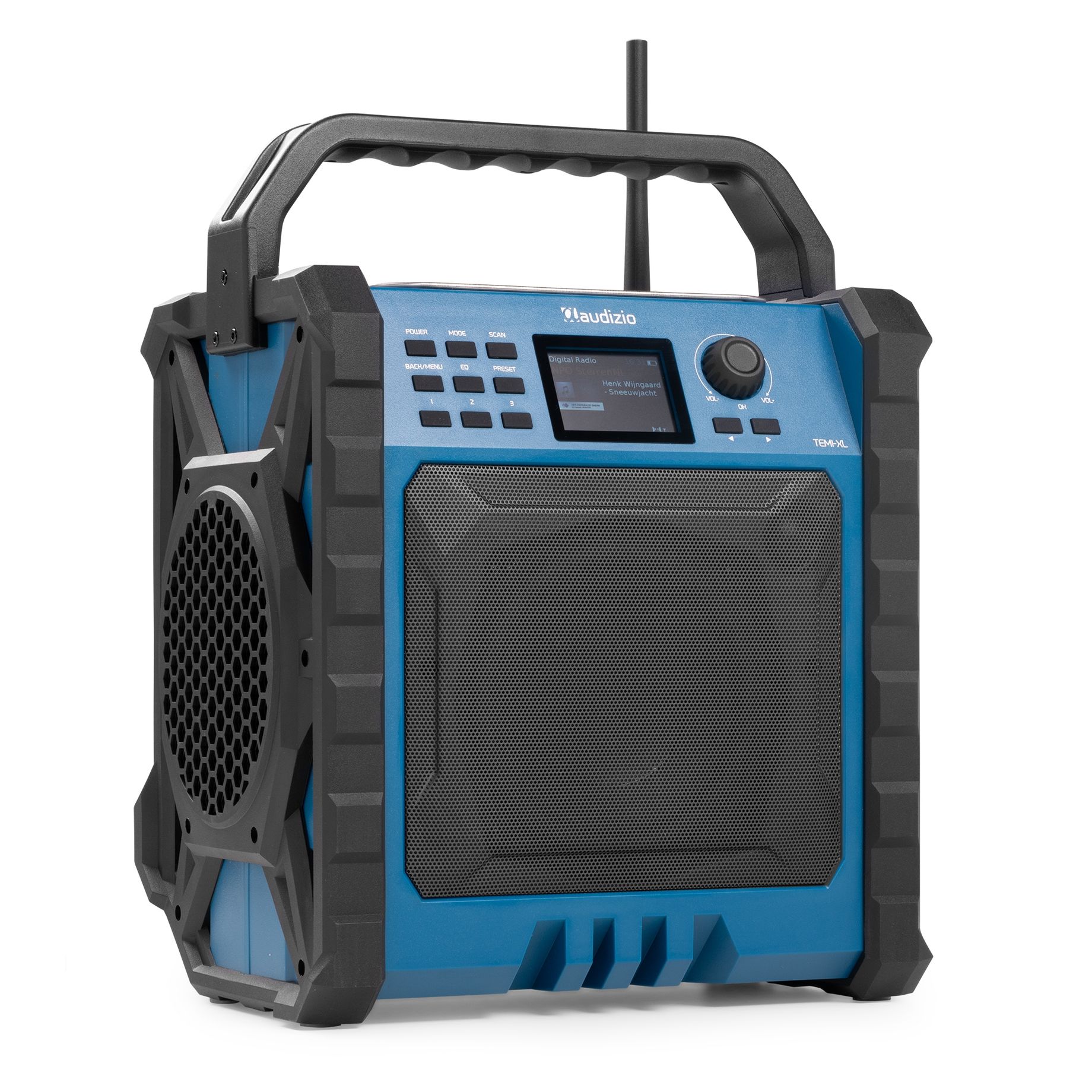 Temi-XL Jobsite DAB/FM Radio with Battery
