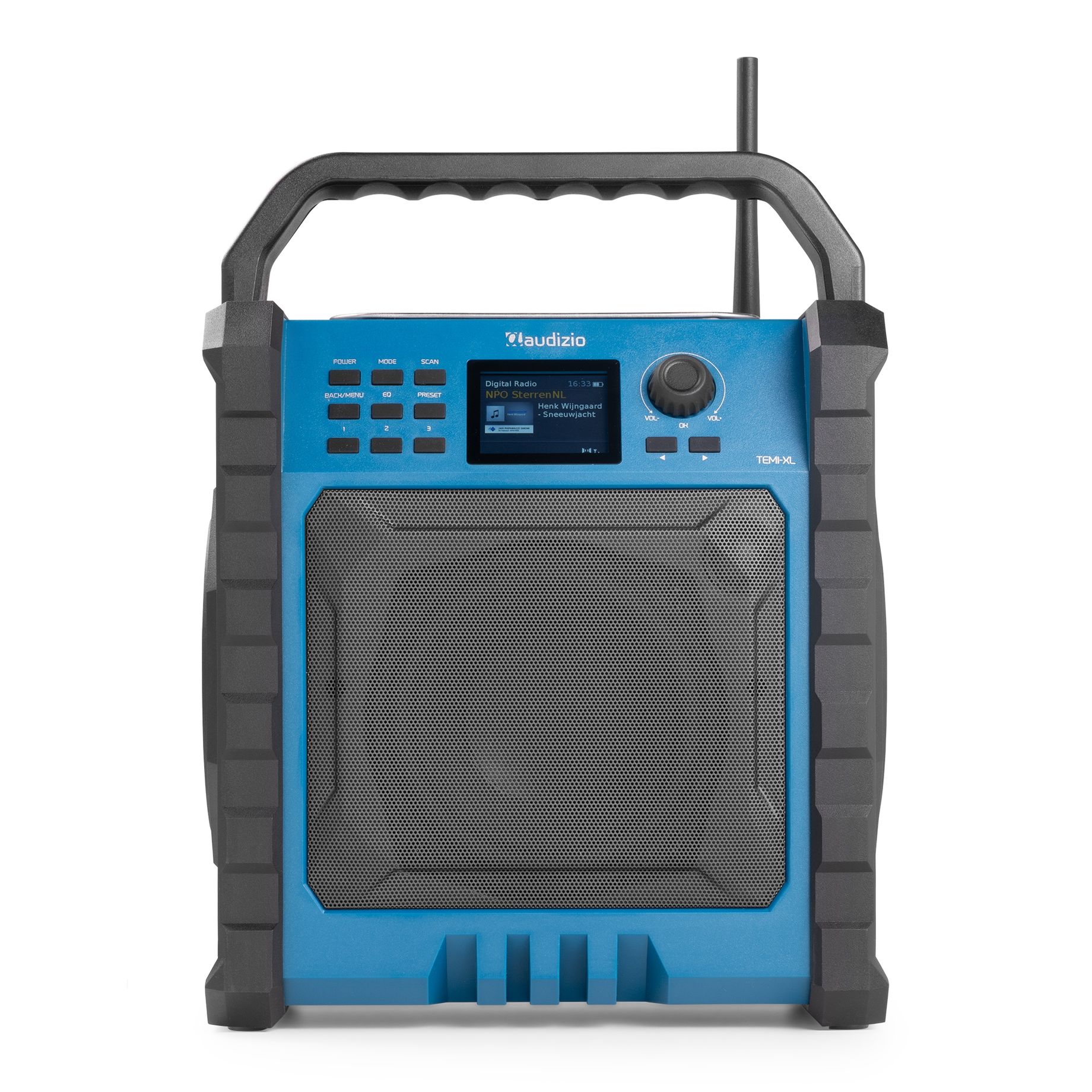 Temi-XL Jobsite DAB/FM Radio with Battery