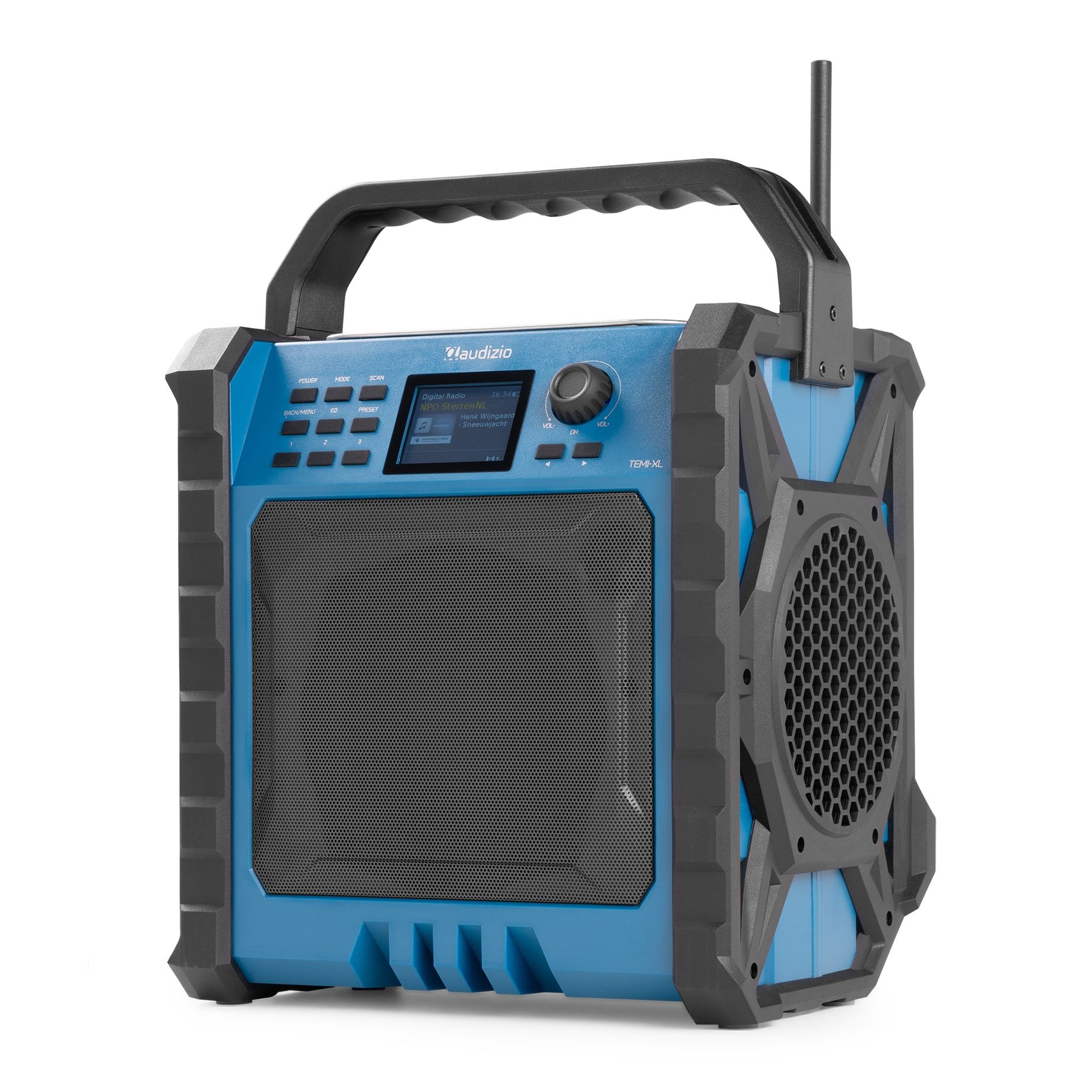 Temi-XL Jobsite DAB/FM Radio with Battery