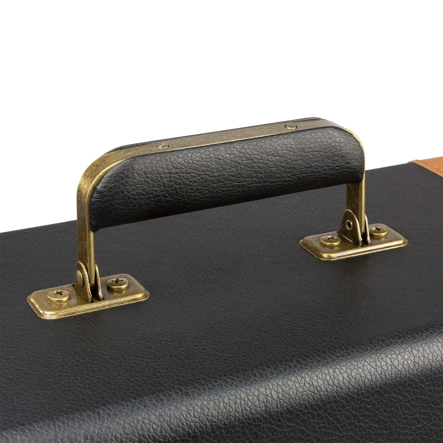 RC37 Vinyl Record Case Luxe Black