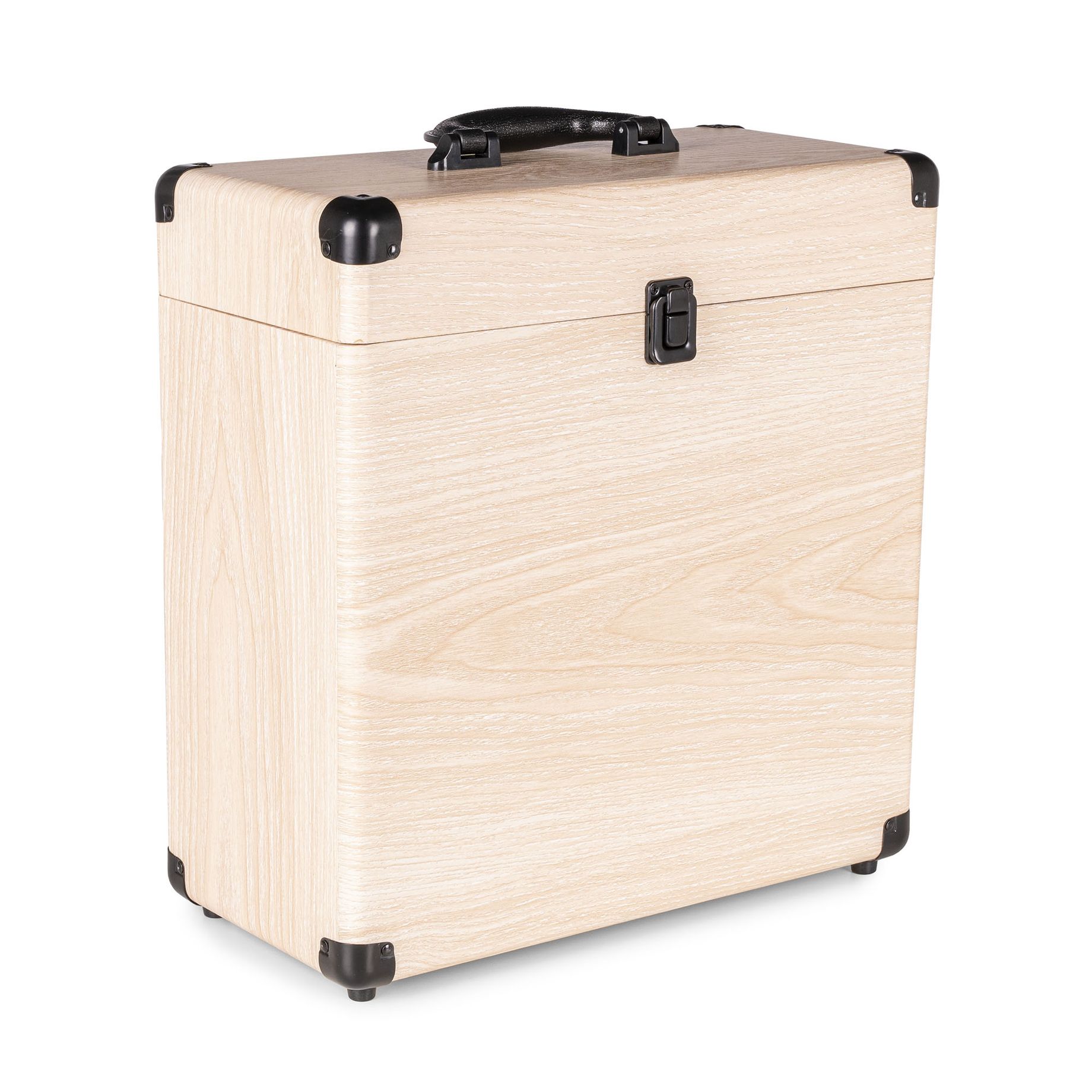 RC32 Vinyl Record Case Light Wood