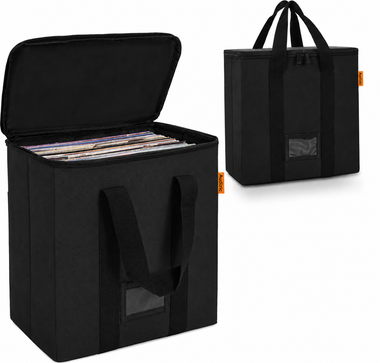 VCB50 Vinyl Carry Bag for 50 Records Black