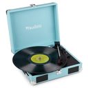 RP111BL Record Player Briefcase Blue
