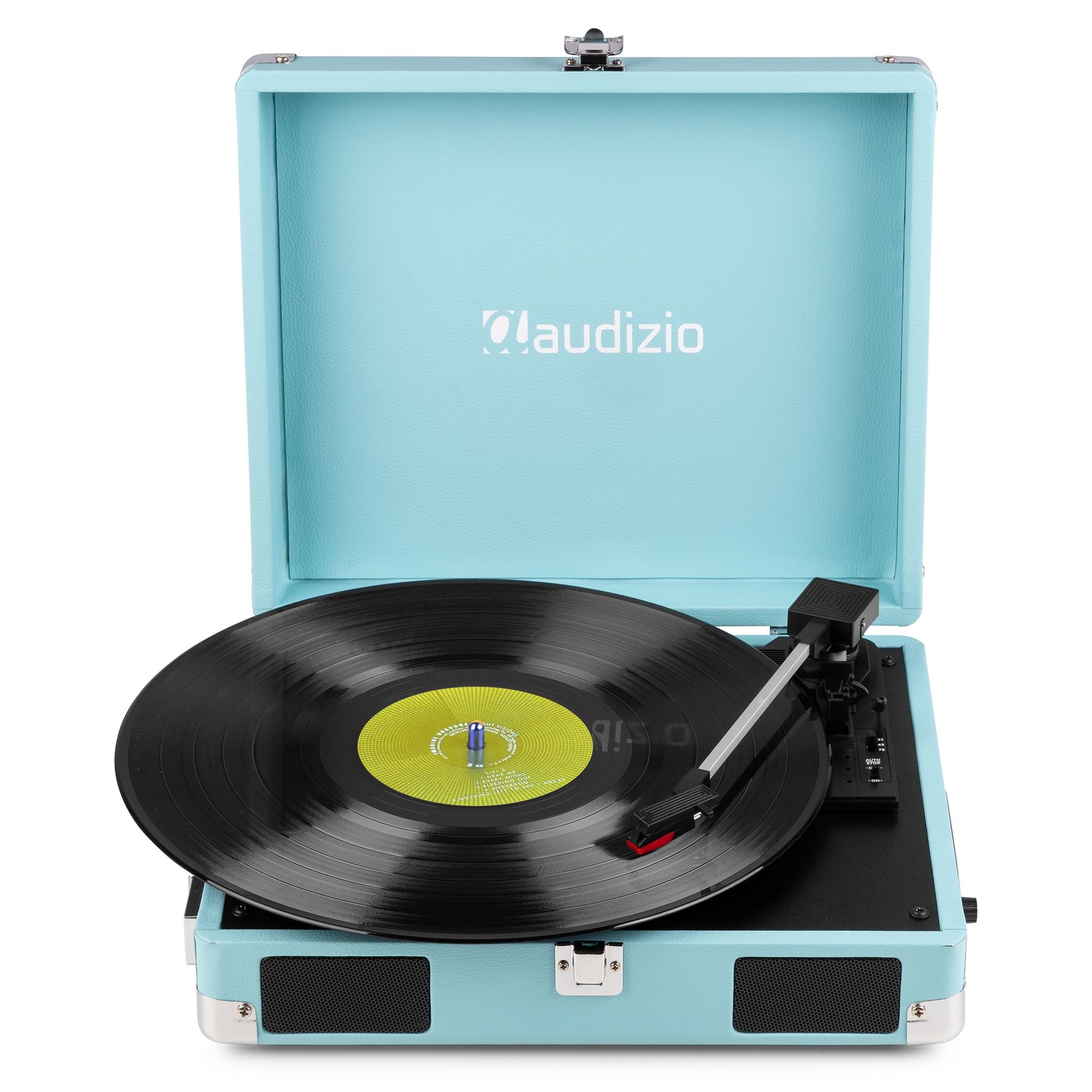 RP111BL Record Player Briefcase Blue