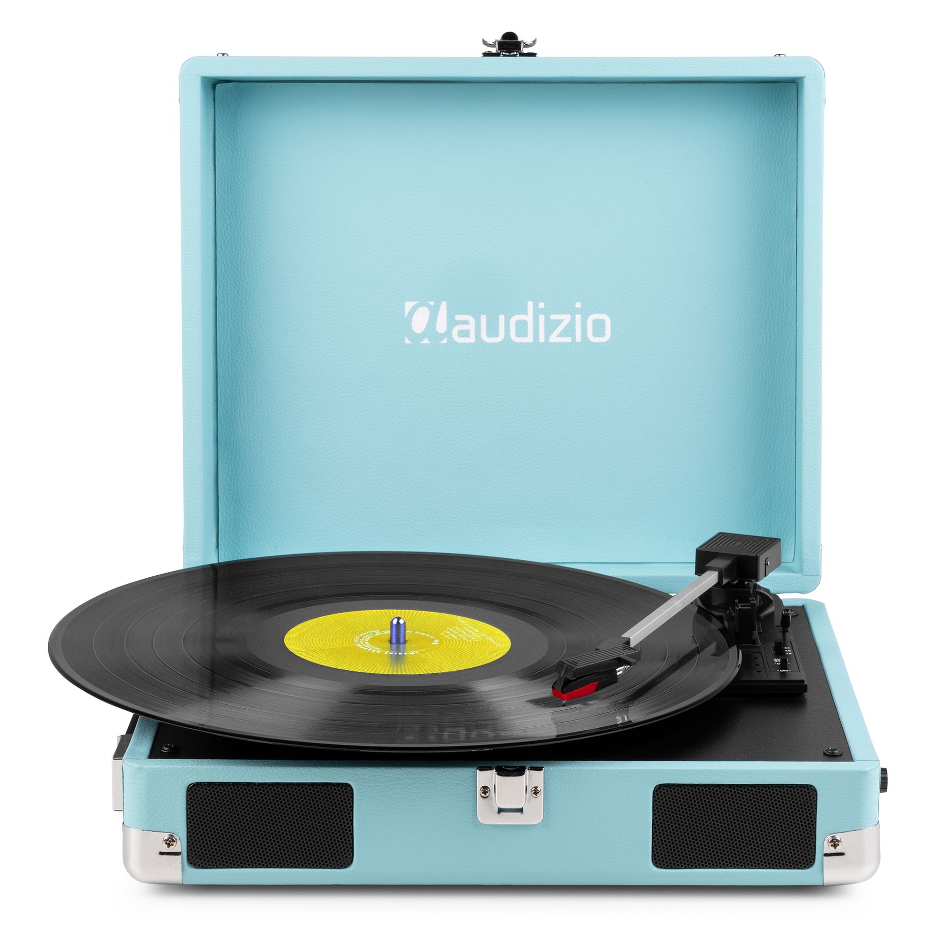 RP111BL Record Player Briefcase Blue