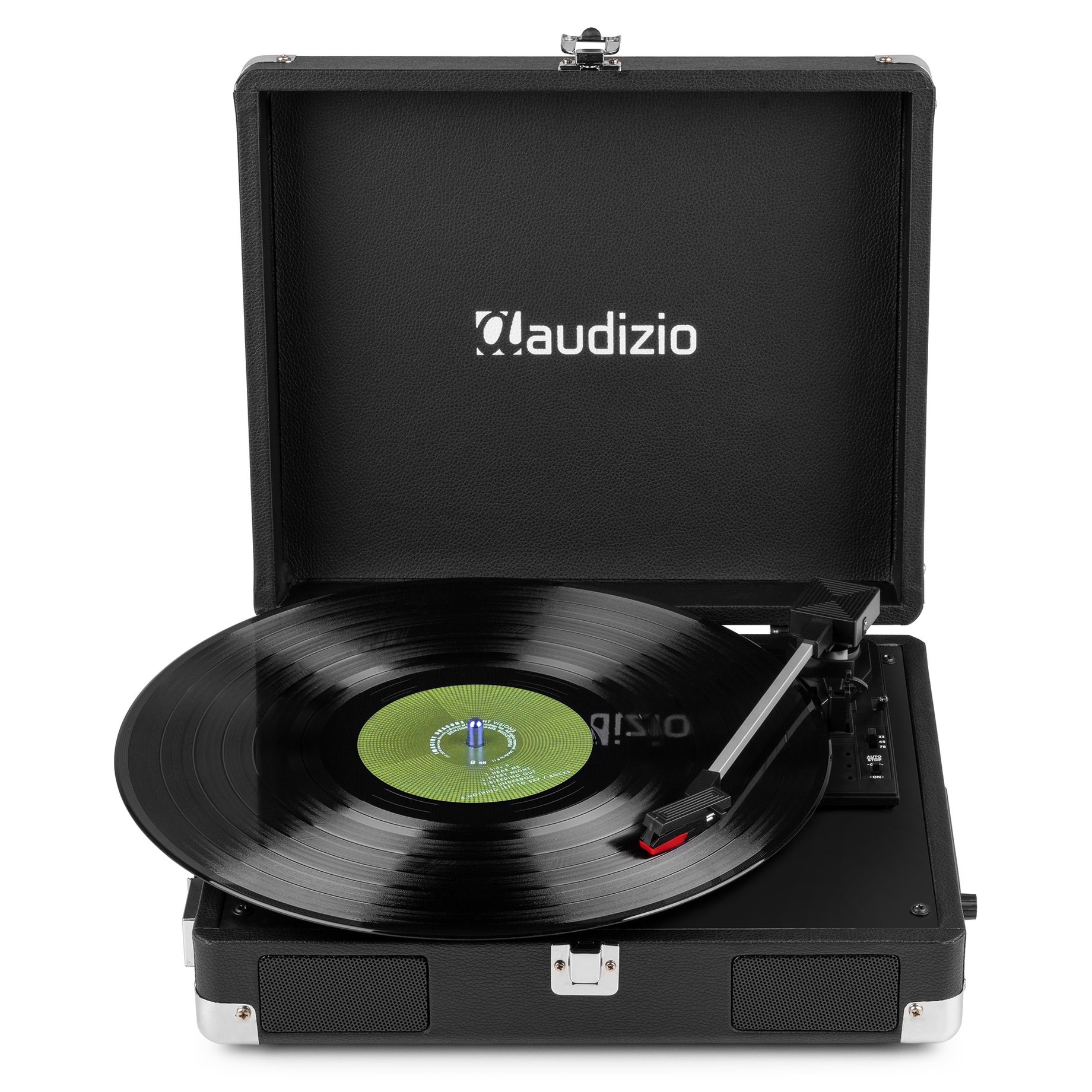 RP111BK Record Player Briefcase Black