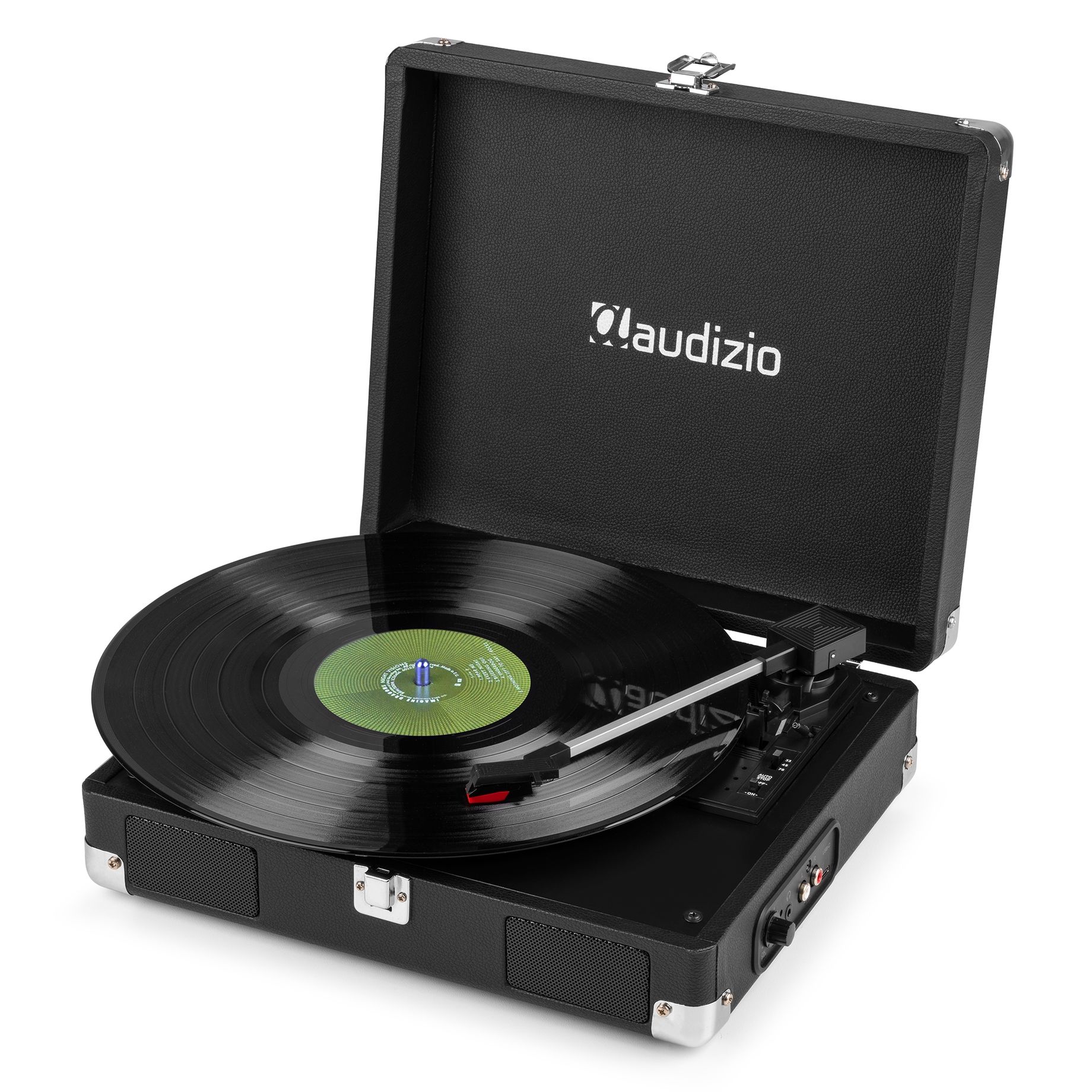 RP111BK Record Player Briefcase Black
