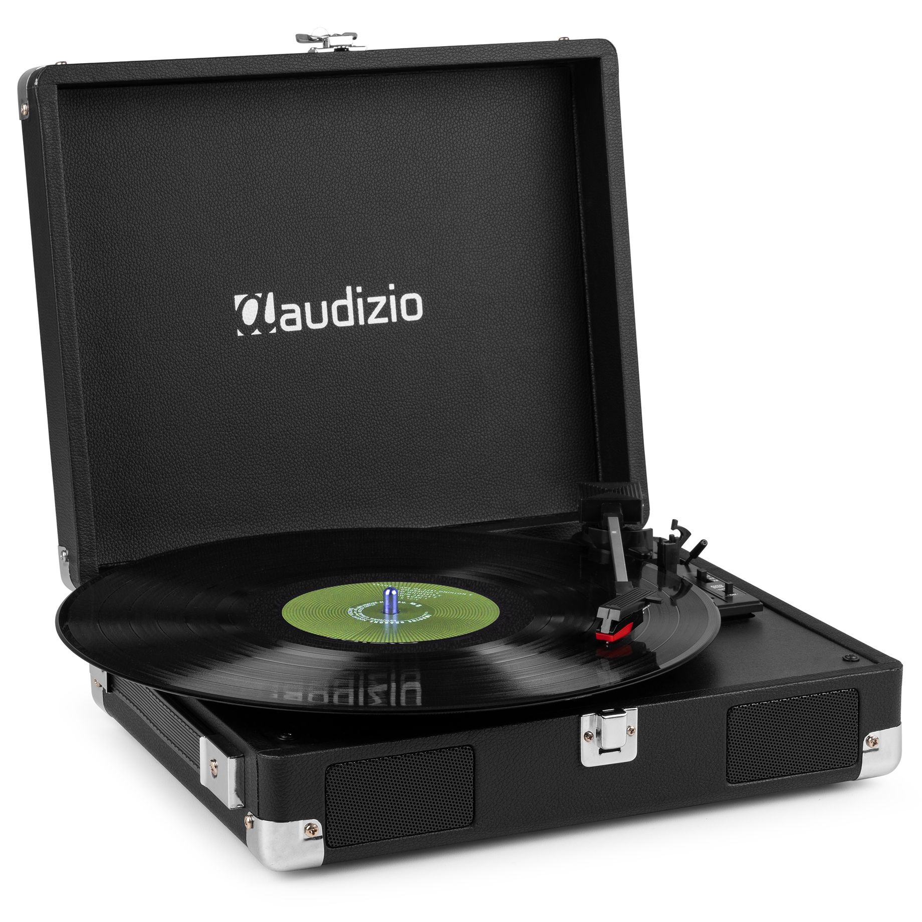 RP111BK Record Player Briefcase Black