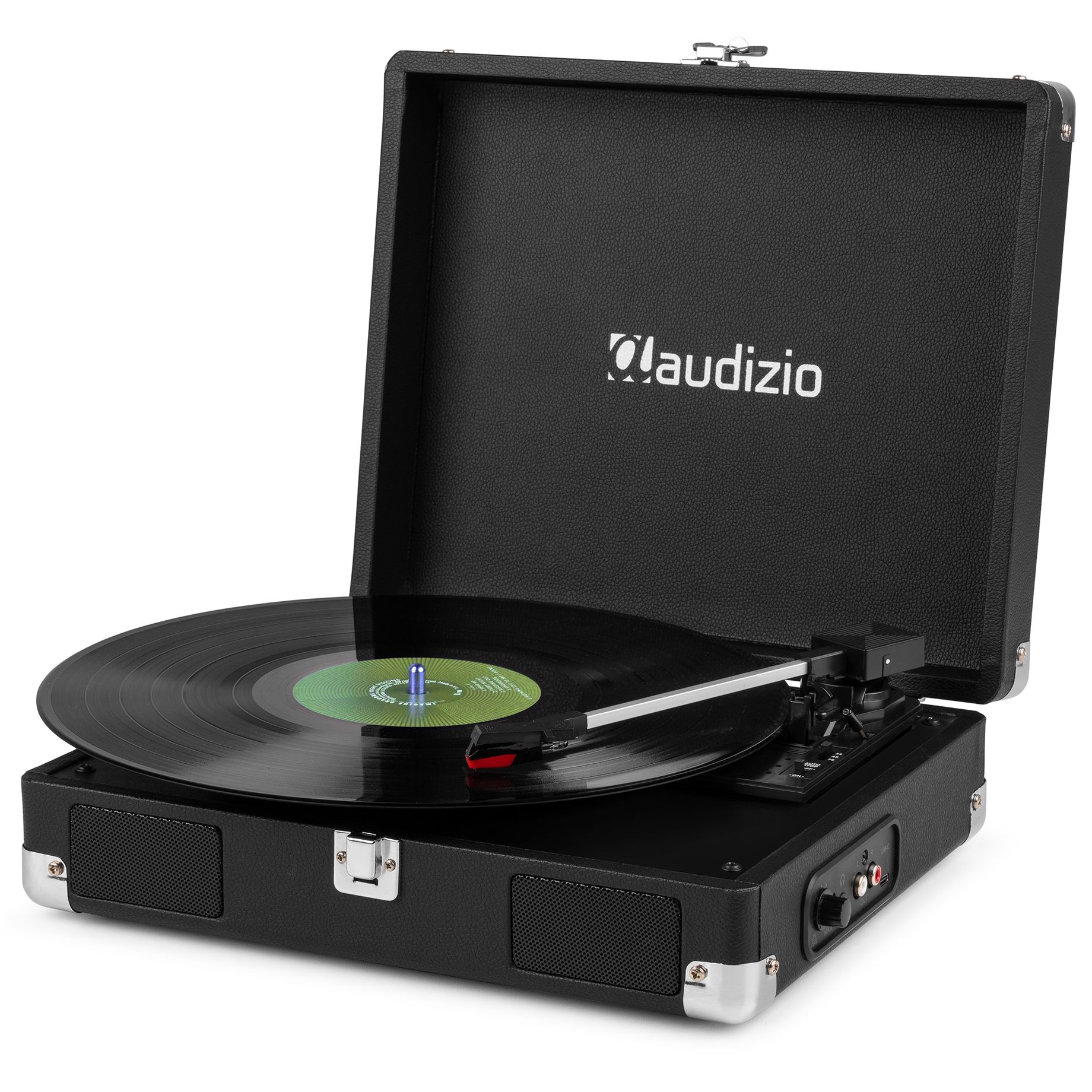 RP111BK Record Player Briefcase Black