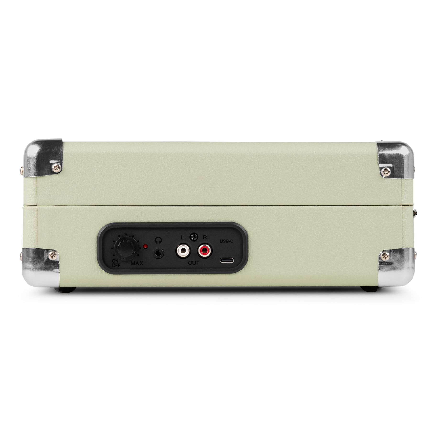 RP111G Record Player Briefcase Green