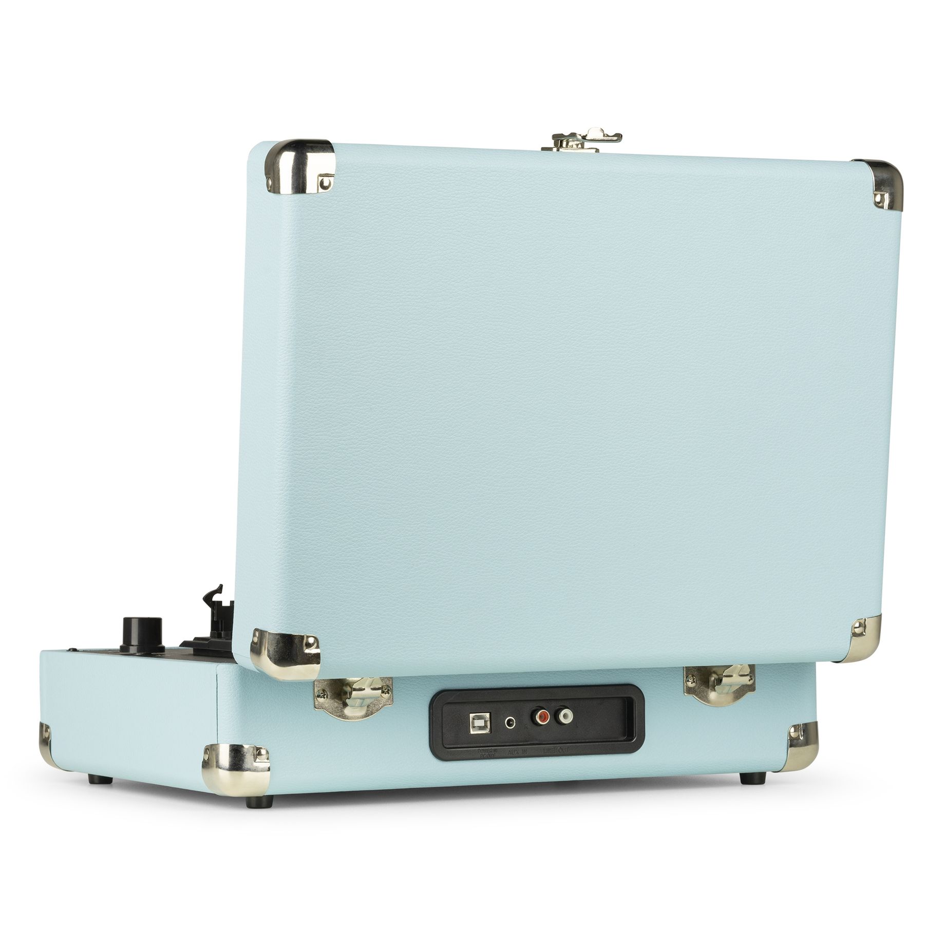 RP114BL Record Player Briefcase Blue	