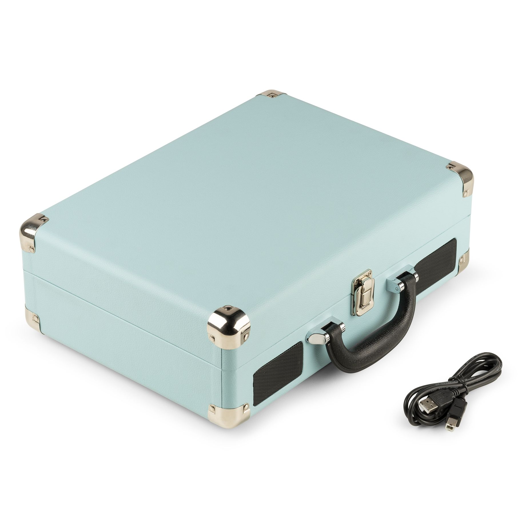 RP114BL Record Player Briefcase Blue	