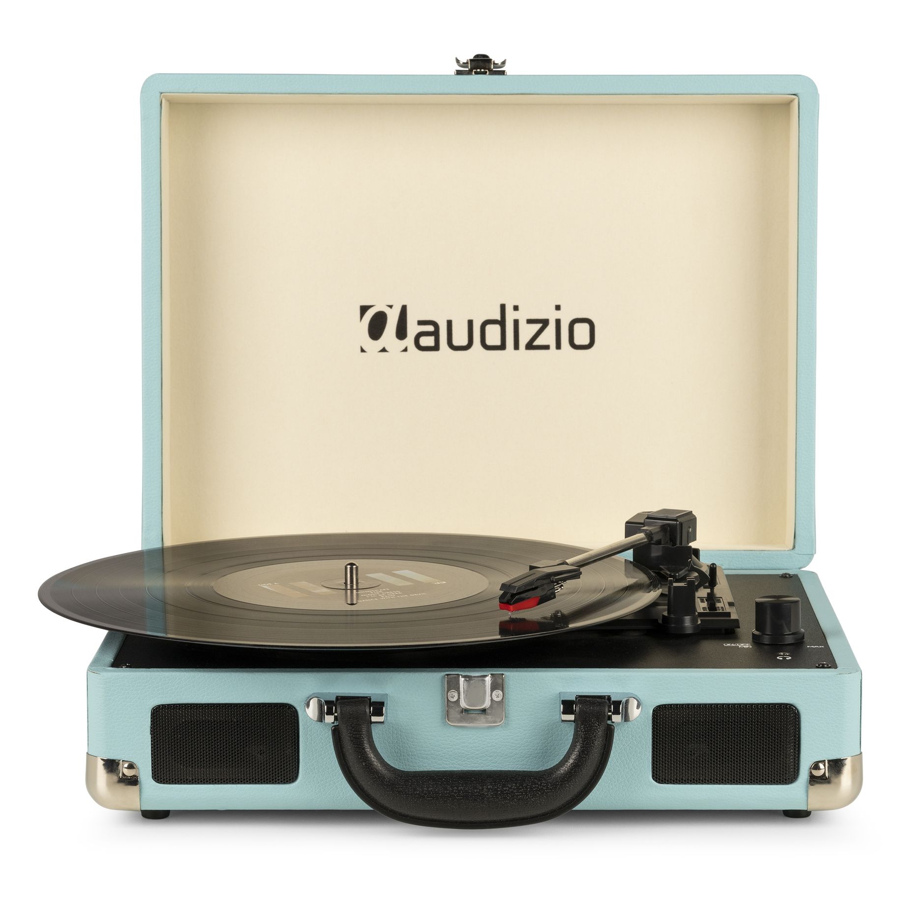 RP114BL Record Player Briefcase Blue	