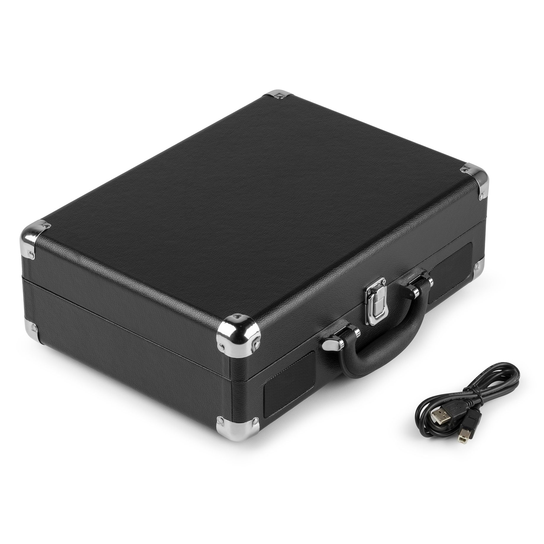 RP114BK Record Player Briefcase Black