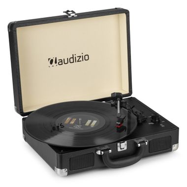 RP114BK Record Player Briefcase Black