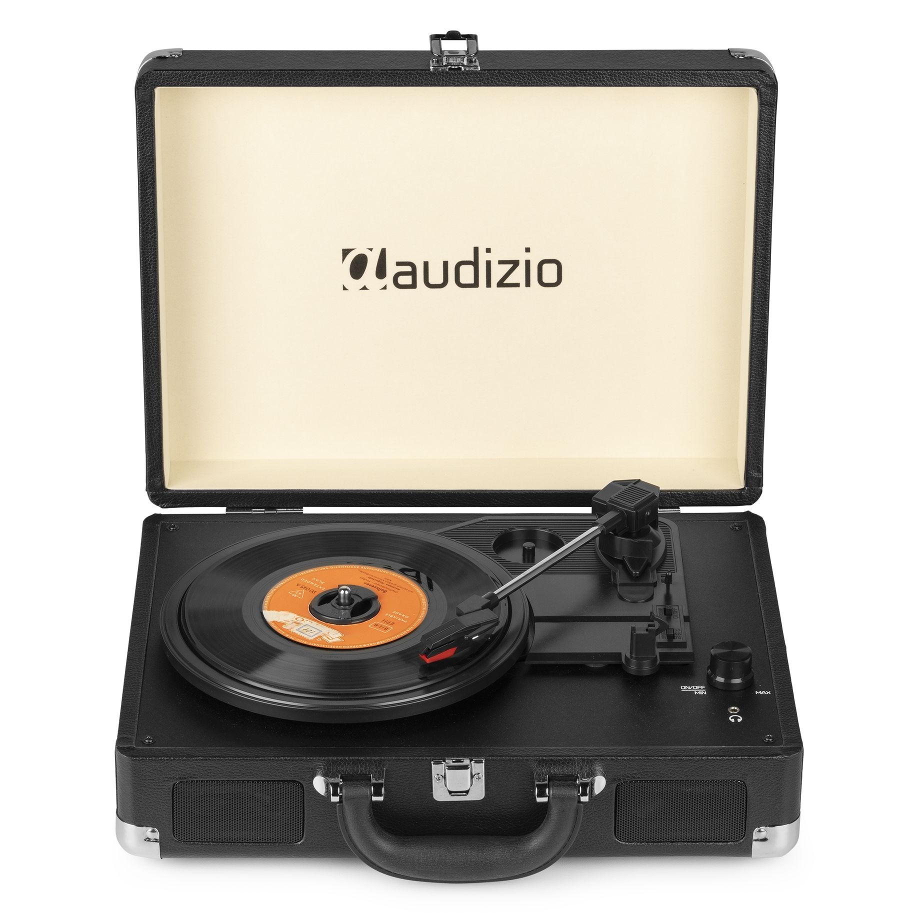 RP114BK Record Player Briefcase Black