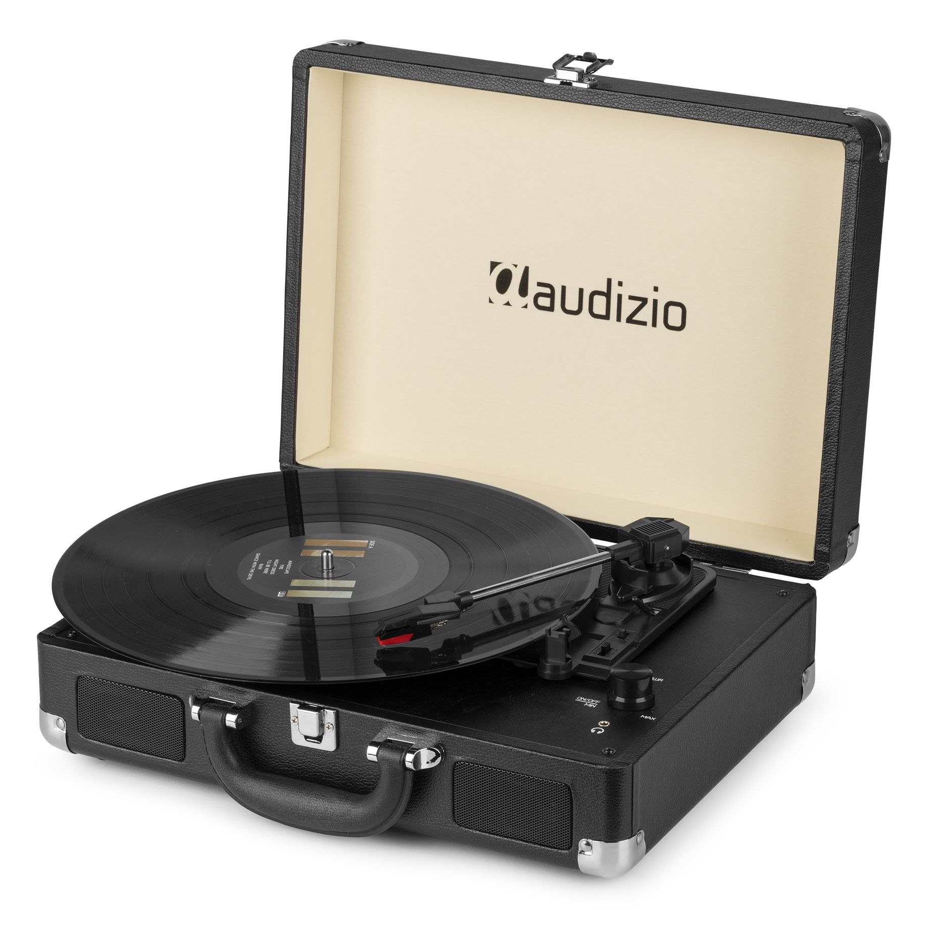 RP114BK Record Player Briefcase Black