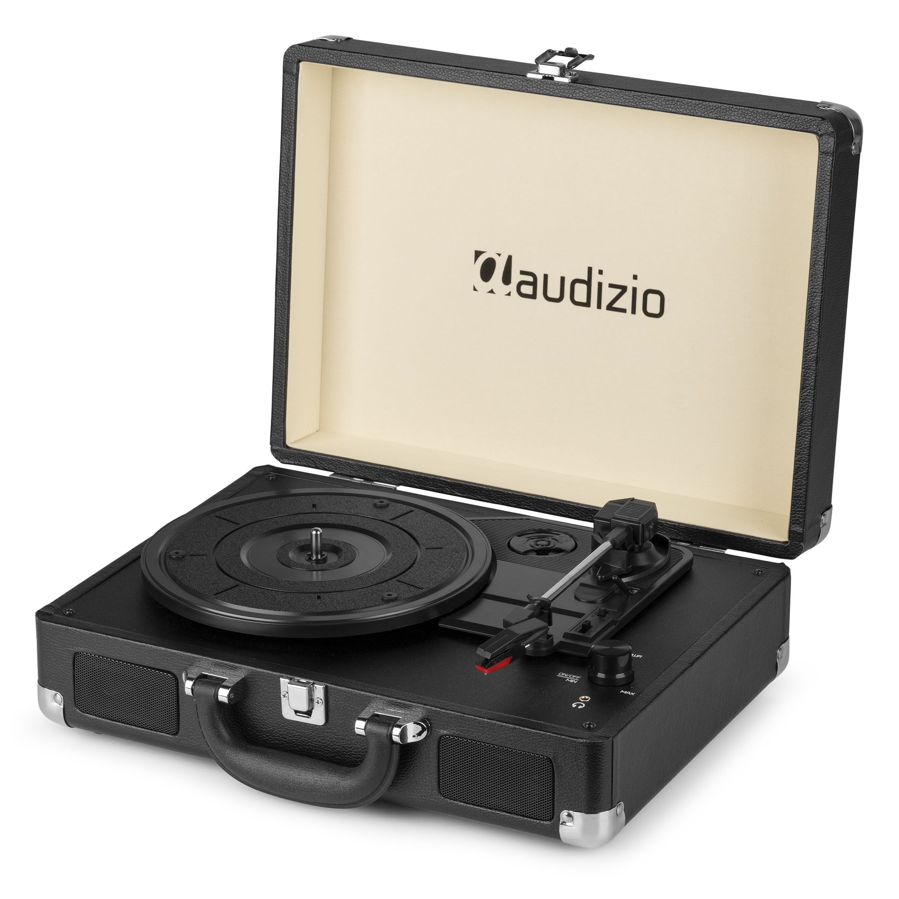 RP114BK Record Player Briefcase Black