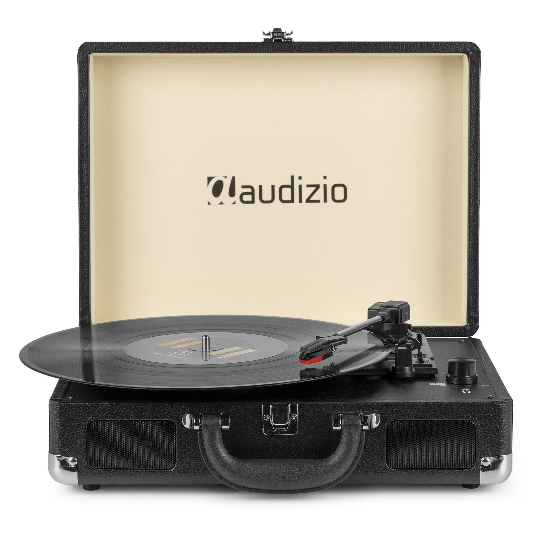 RP114BK Record Player Briefcase Black
