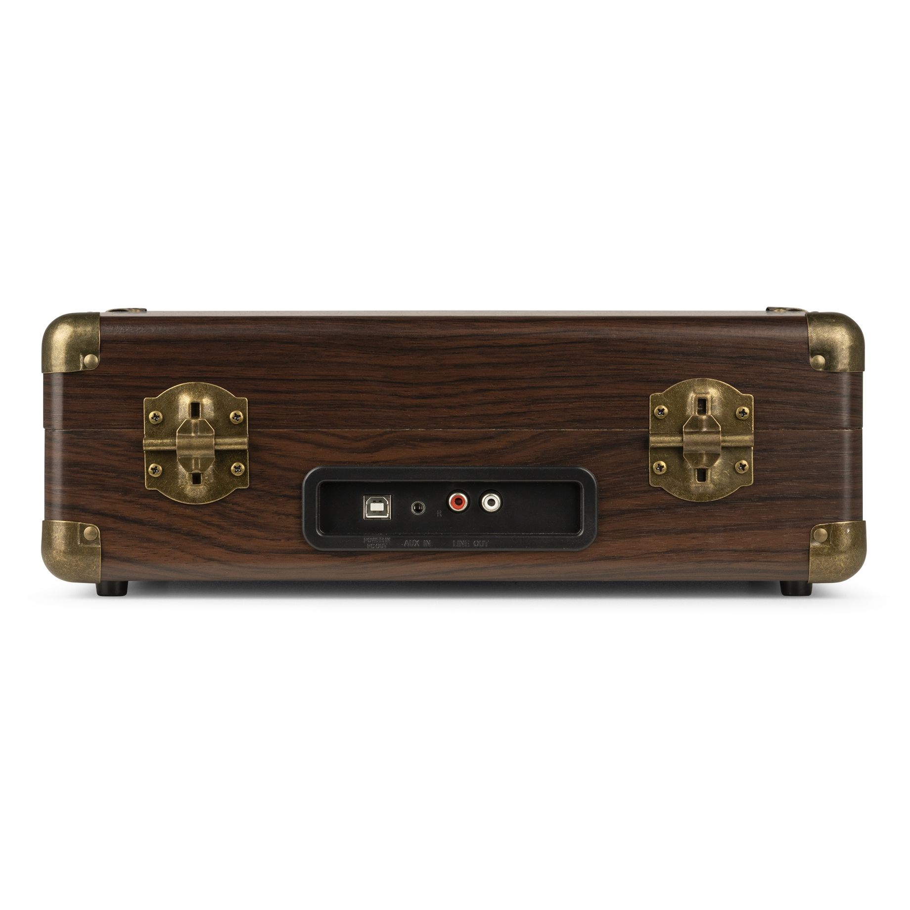 RP114W Record Player Briefcase Wood