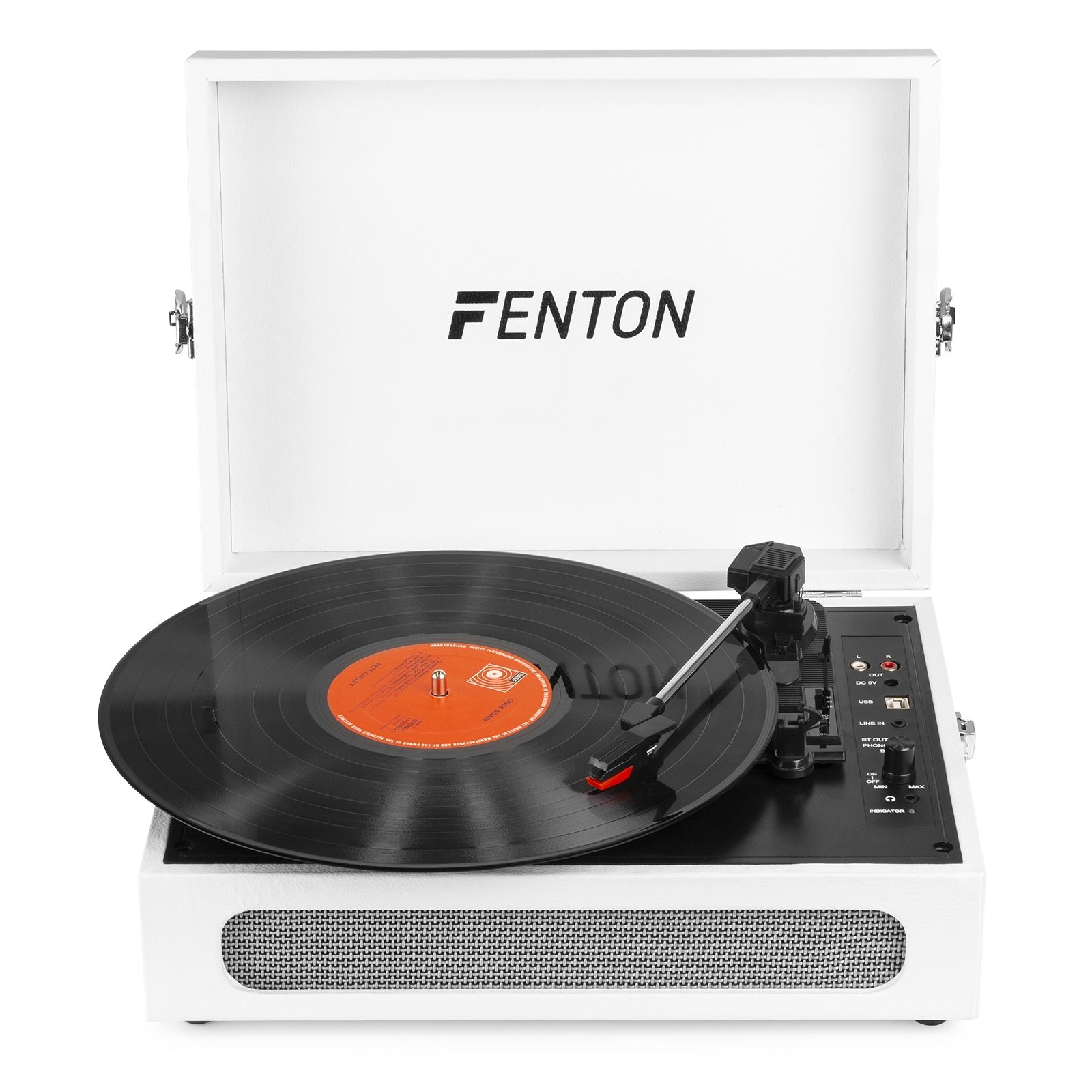 RP118F Record Player Briefcase with BT in/out