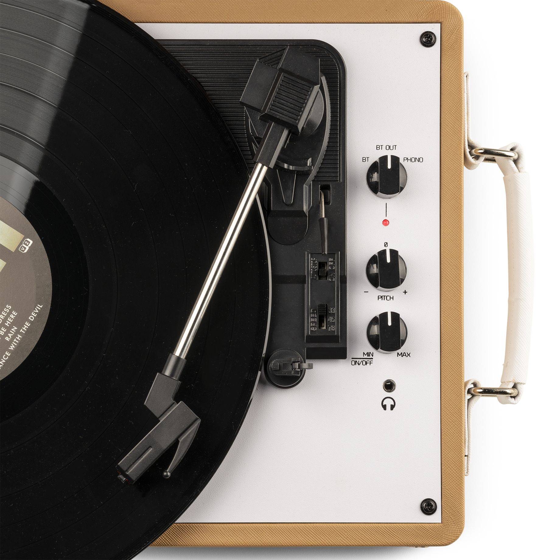 RP119 Record Player Gold