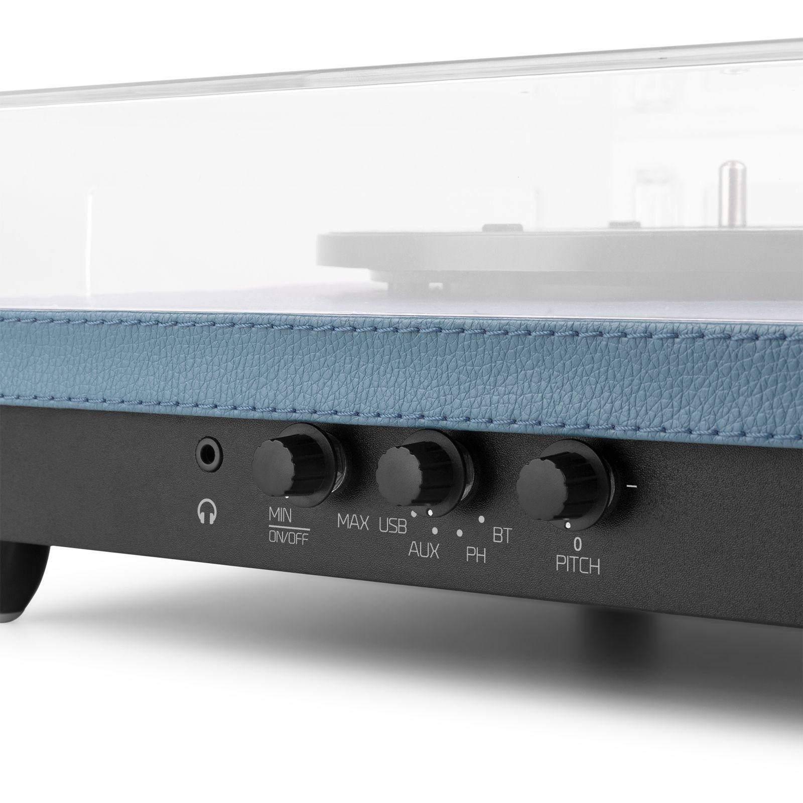 RP113D Record Player with BT in/out Dark Blue
