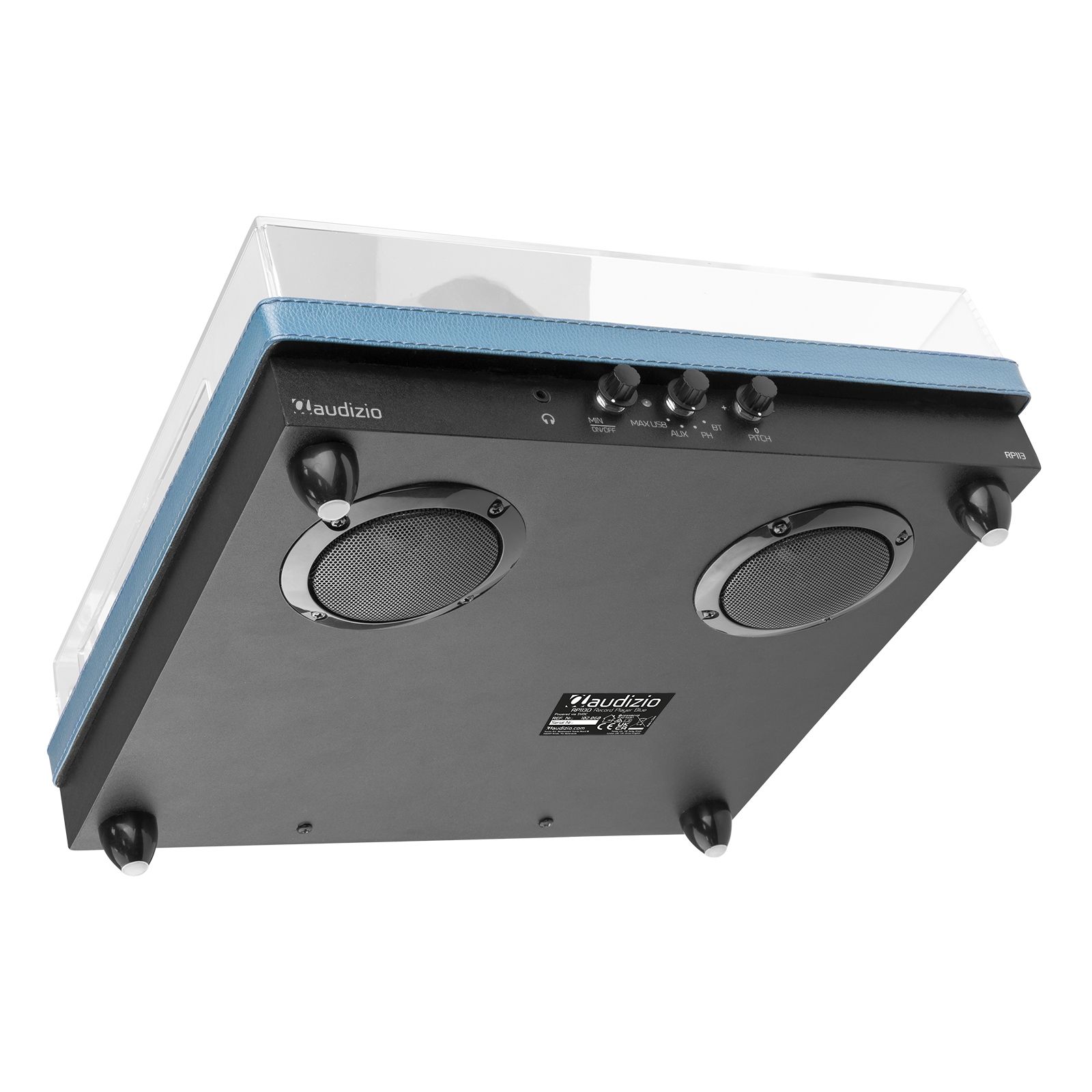 RP113D Record Player with BT in/out Dark Blue