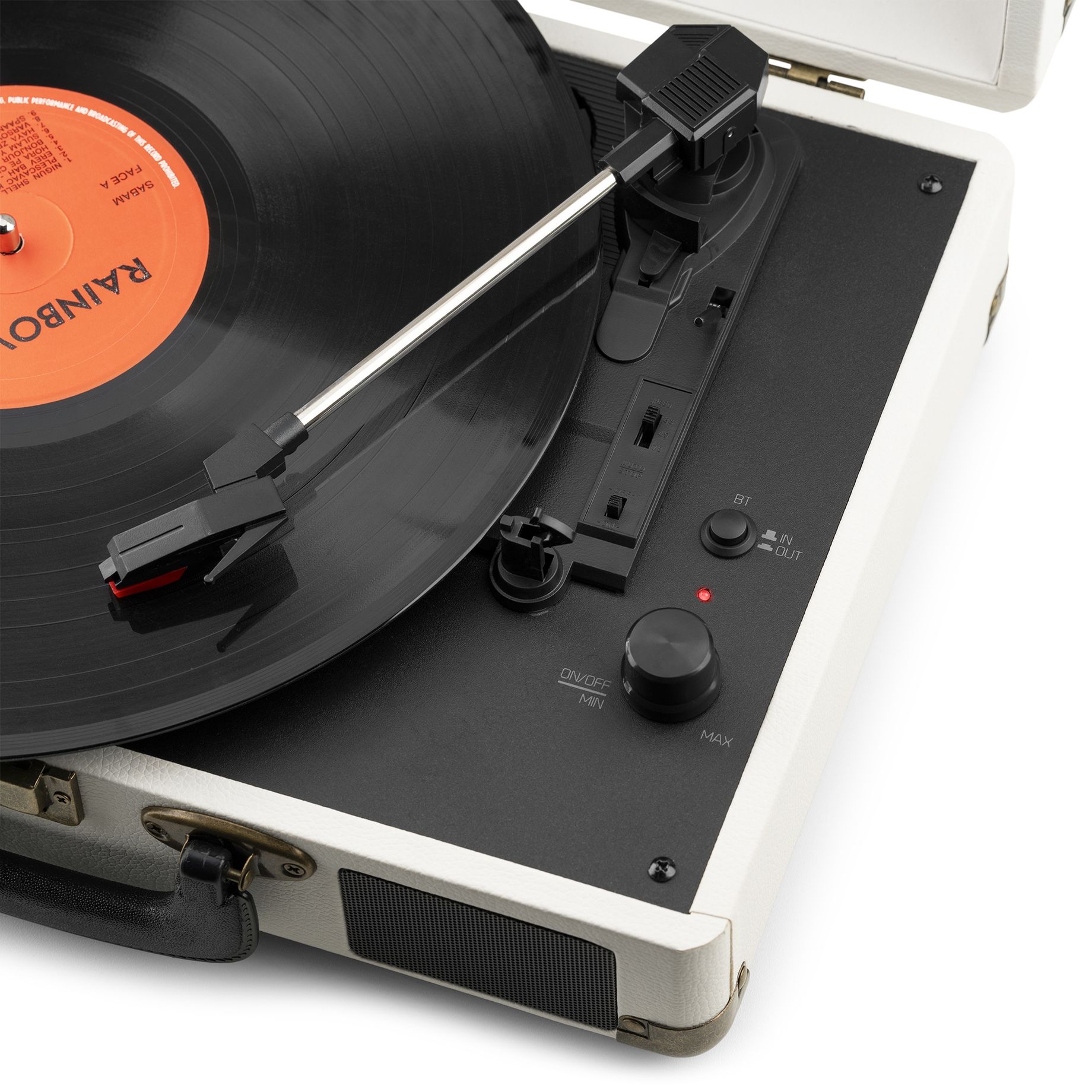 RP116CR Record Player Briefcase with BT In/Out