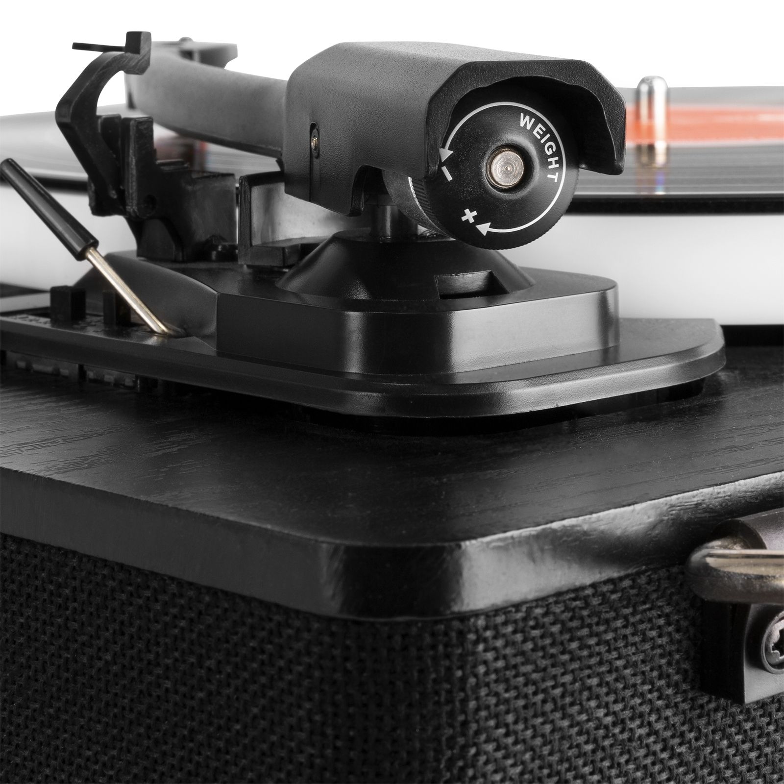 RP162LED Record Player with BT in/out Black