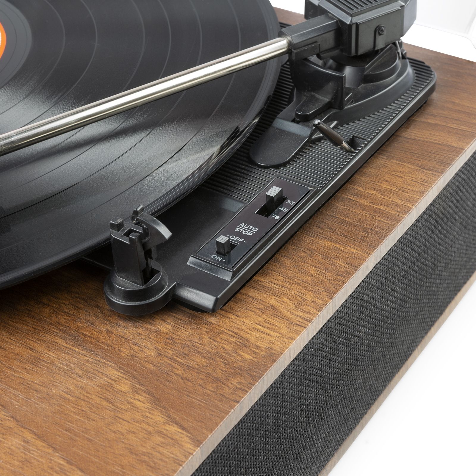 RP161 Record Player HQ BT Walnut Wood
