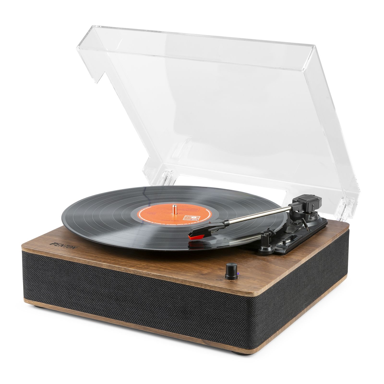 RP161 Record Player HQ BT Walnut Wood