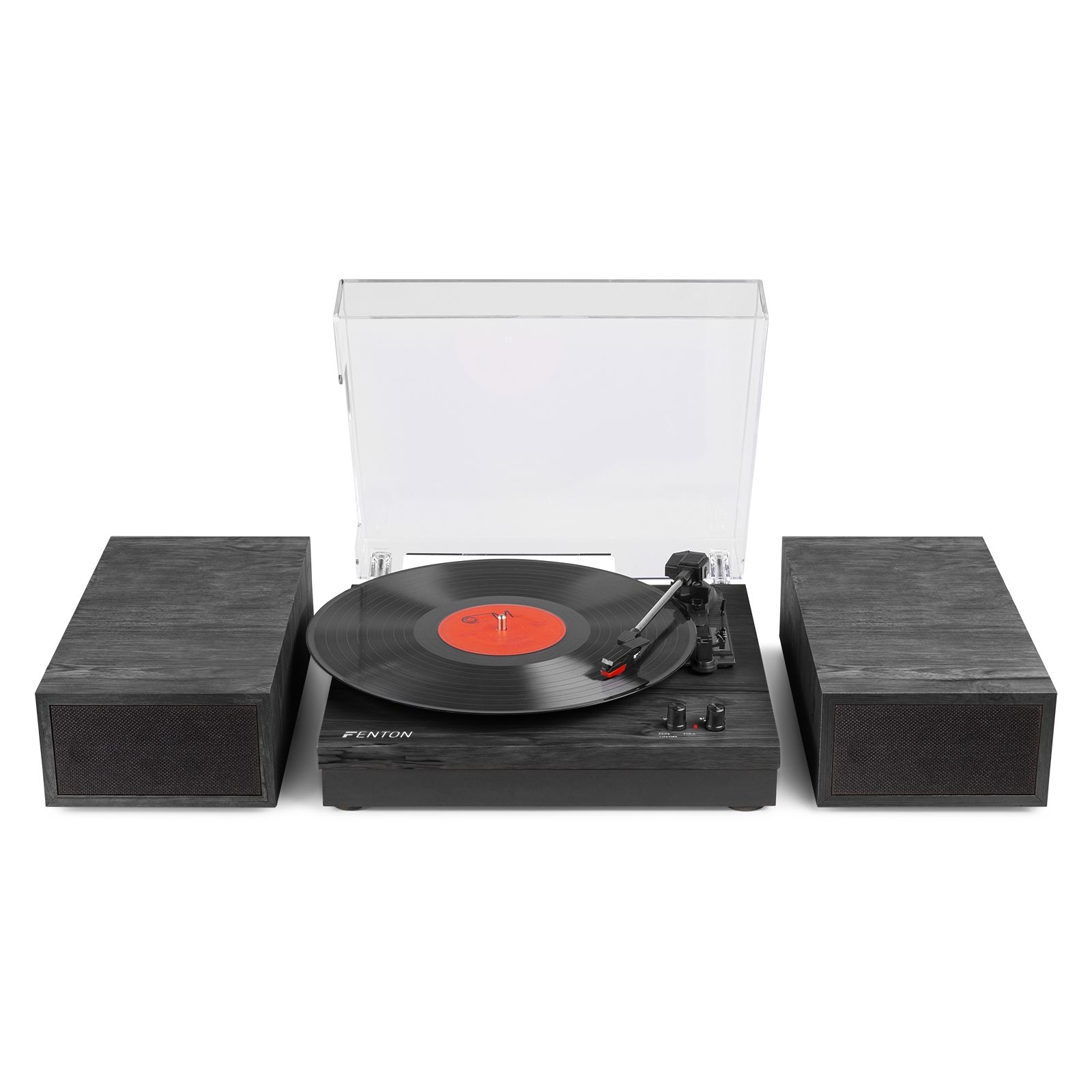 RP165B Record Player Set Black/Grey
