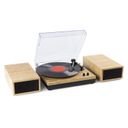 RP165L Record Player Set Light Wood